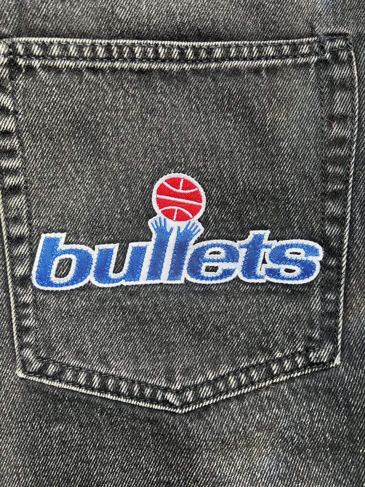 Mitchell & Ness × Supreme Supreme Mitchell & Ness Washington Bullets Denim Short Black Size US 38 / EU 54 - 4 Thumbnail