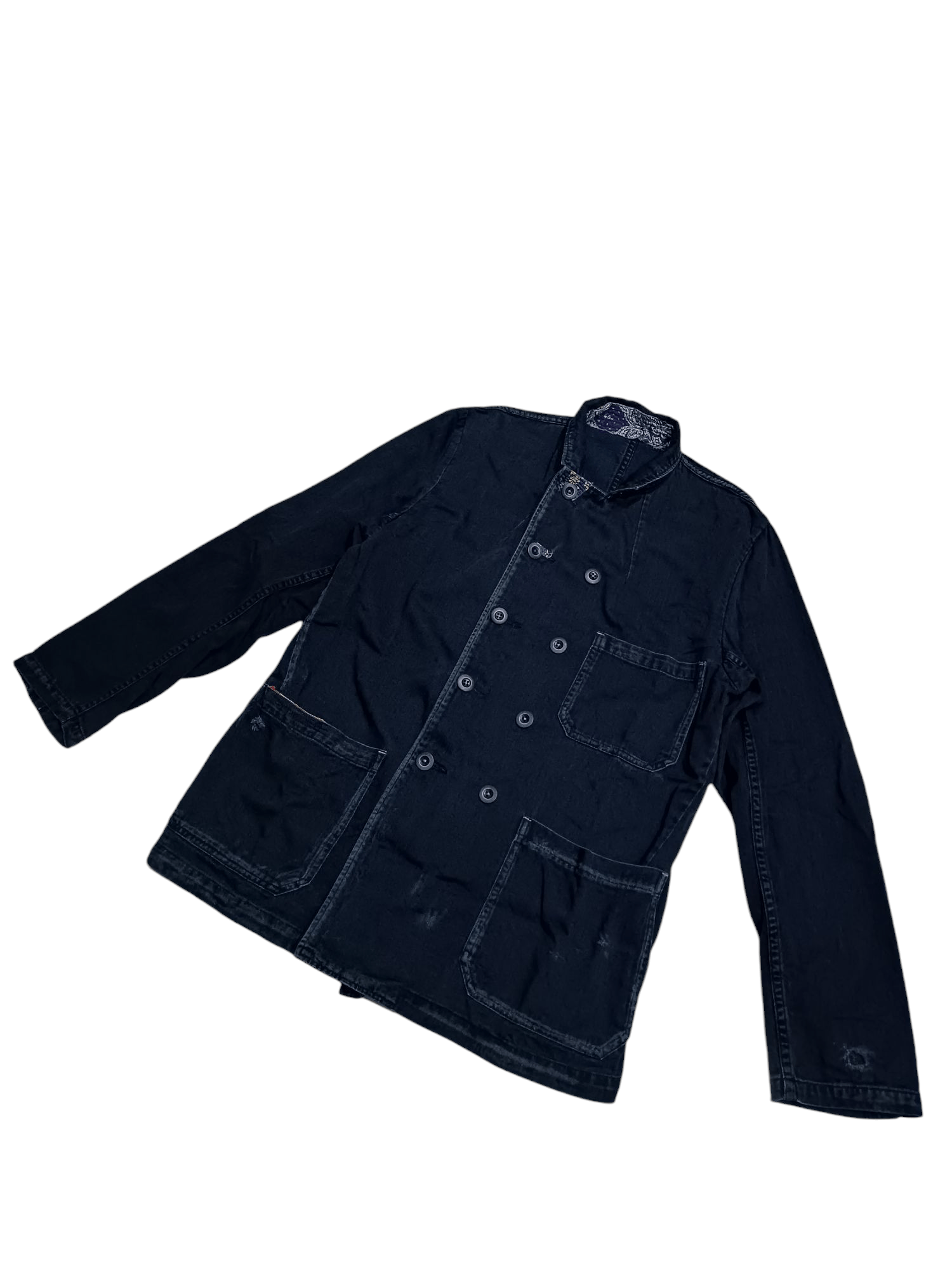 45rpm × Japanese Brand Vintage 45rpm Chore Jacket Napoleon Button Size US M / EU 48-50 / 2 - 5 Thumbnail