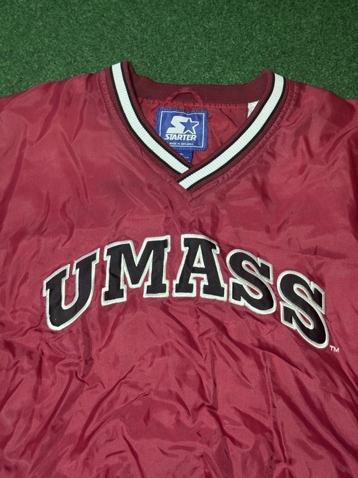 Starter Vintage 90s UMass Minutemen Boston Starter XXL Windbreaker Size US XXL / EU 58 / 5 - 2 Thumbnail