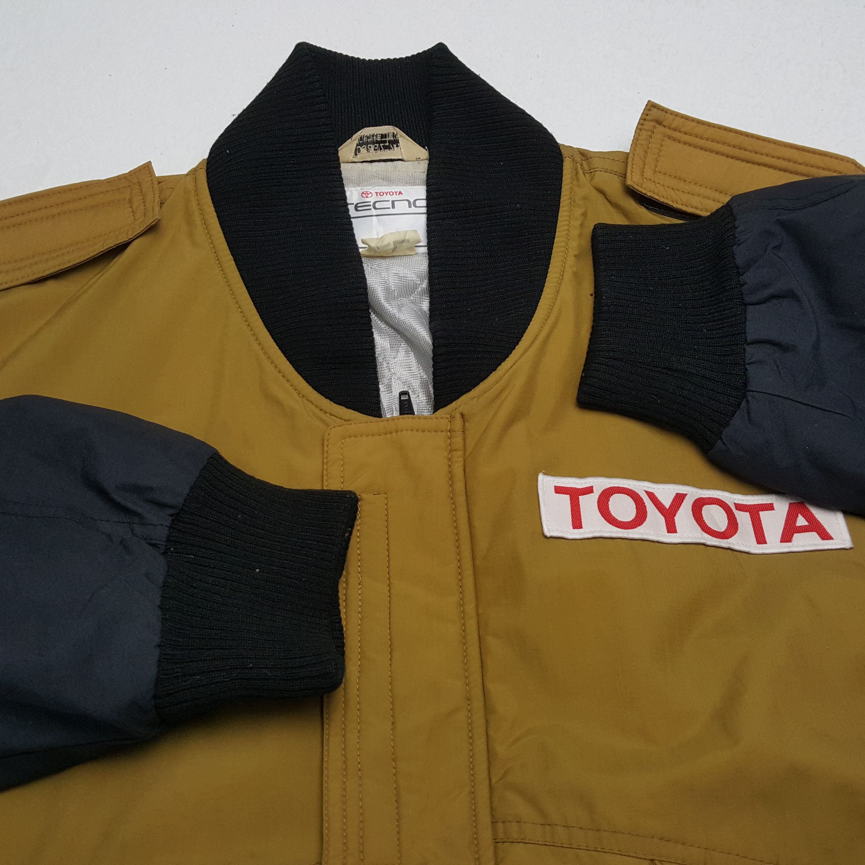 Japanese Brand × Vintage Vintage TOYOTA TECNO Japanese Racing Team Jacket Size US XL / EU 56 / 4 - 8 Thumbnail