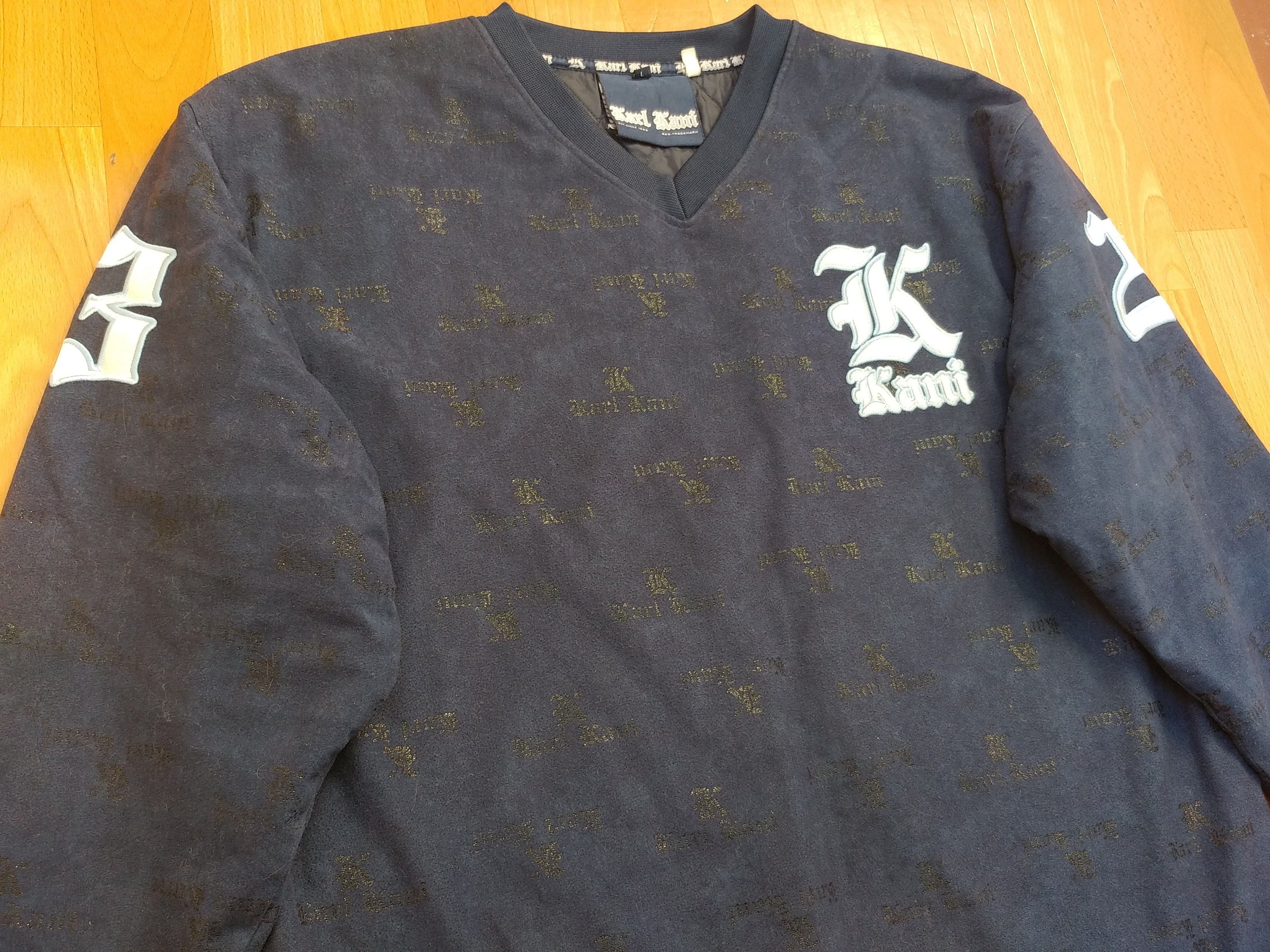 Karl Kani KARL KANI sweatshirt, vintage 90s hip hop, skater size L Size US L / EU 52-54 / 3 - 13 Thumbnail
