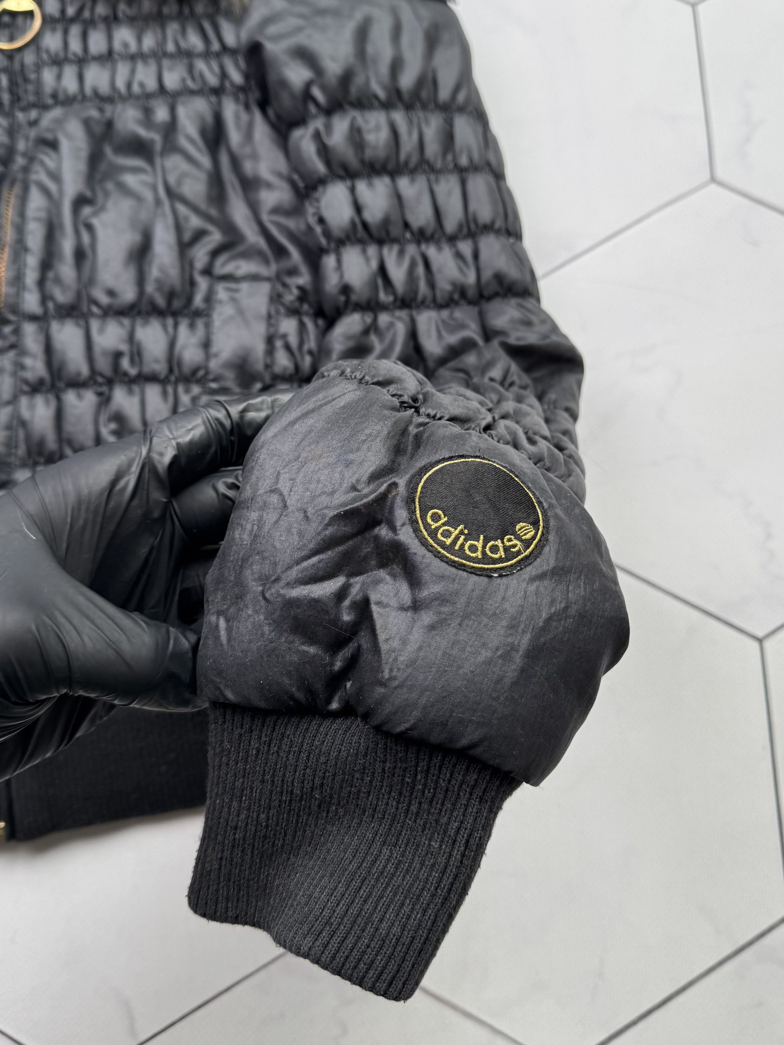 Adidas Adidas Neo Vintage Cropped Jacket With Faux Fur Neck (B203) Size XS / US 0-2 / IT 36-38 - 4 Thumbnail