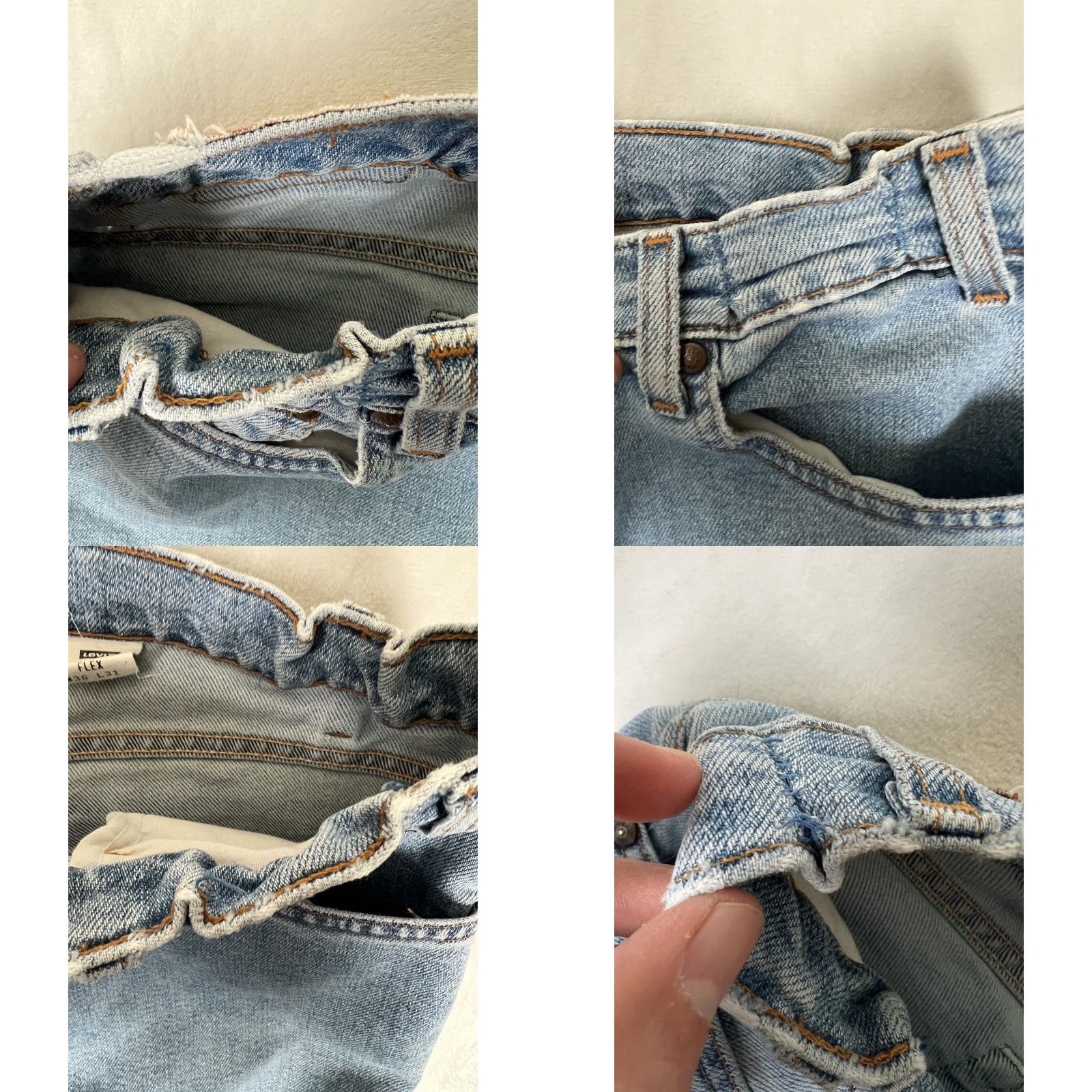 Levi's VINTAGE Levi’s 540 Orange Tab Relaxed Denim Jeans 32x31 Men Regular Blue Cotton 5-Pocket Design Size US 32 / EU 48 - 8 Thumbnail