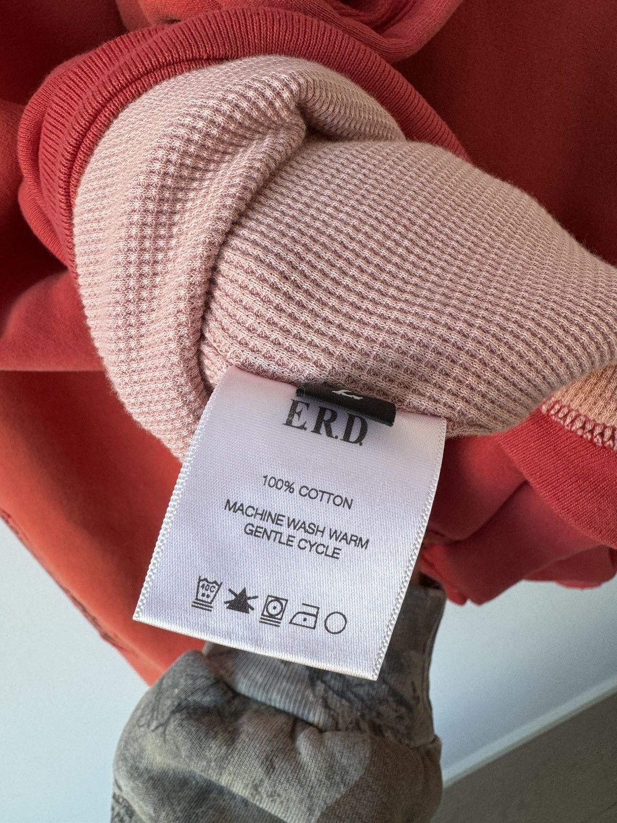 Enfants Riches Deprimes ENFANTS RICHES DEPRIMES ANTI-PROCESS THERMAL LINE HOODIE RED Size US L / EU 52-54 / 3 - 19 Thumbnail