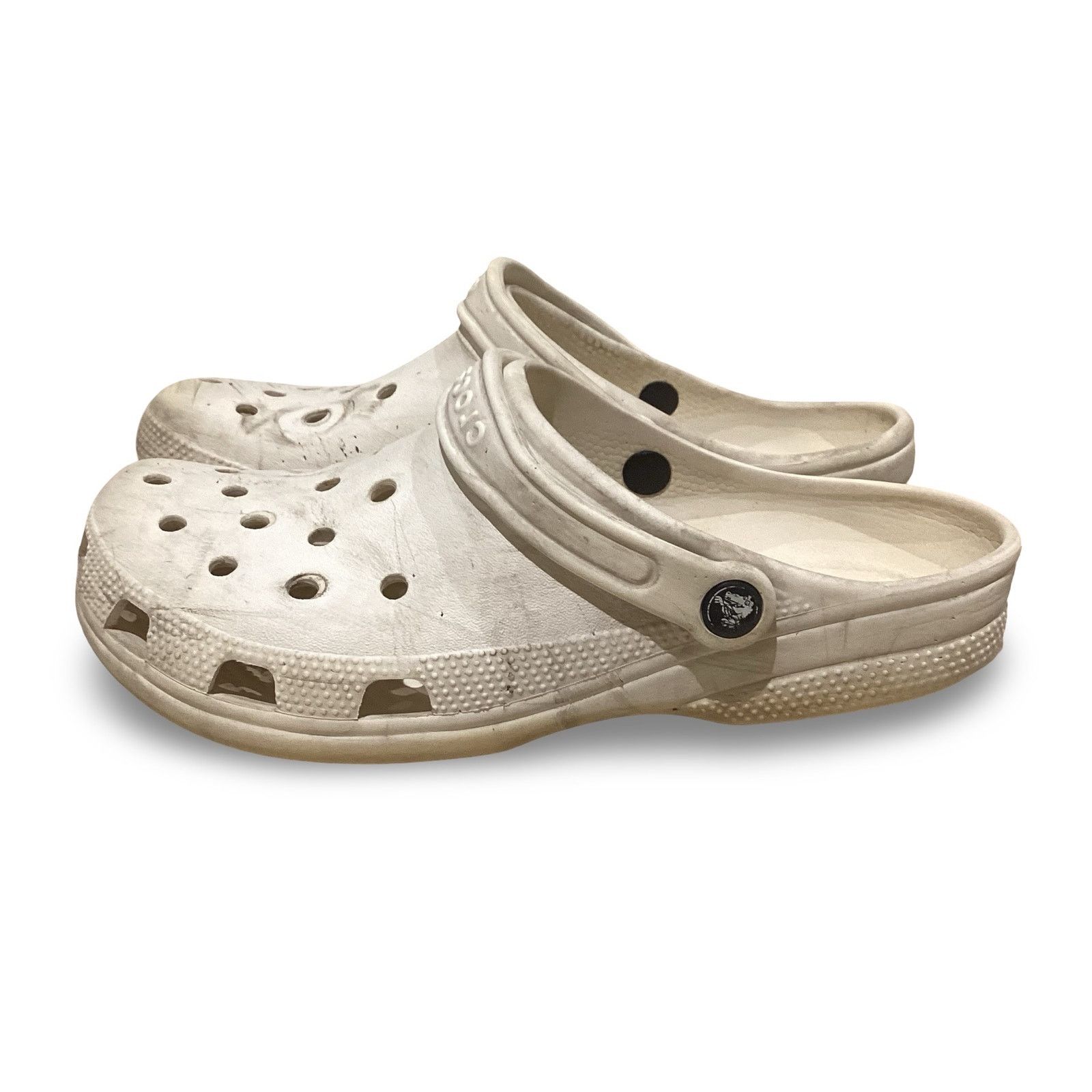 Crocs Classic White Crocs Size US 8 / EU 41 - 3 Thumbnail