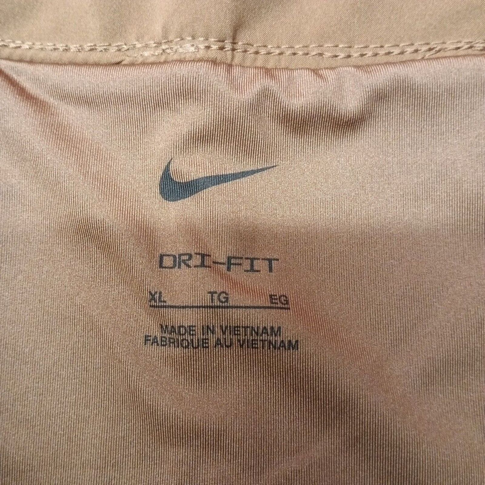 Nike Nike Women's One Dri-FIT Mid-Rise Shorts 3in Brown Size XL Size 38" / US 16 / IT 52 - 3 Thumbnail