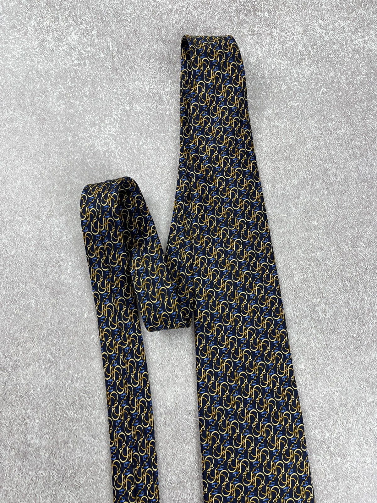 Burberry × Vintage Vintage Burberry Printed Silk Tie Size ONE SIZE - 3 Thumbnail