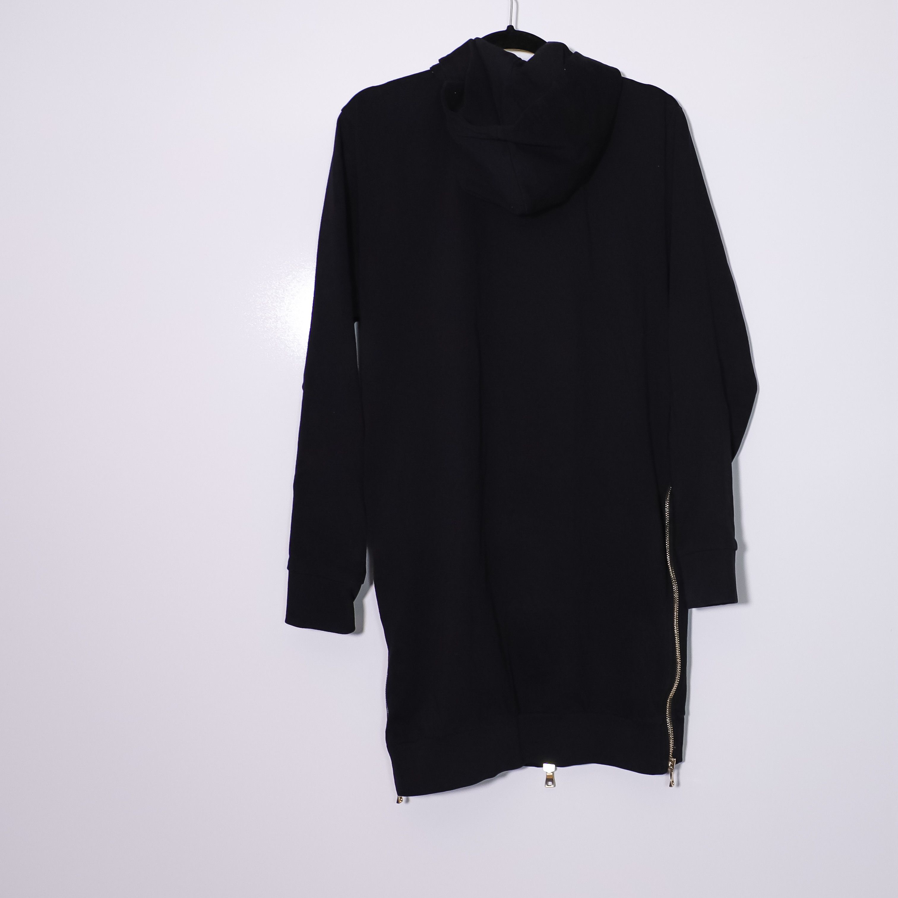 Balmain Balmain Men's Black Long Side Full Zip Size US L / EU 52-54 / 3 - 5 Thumbnail