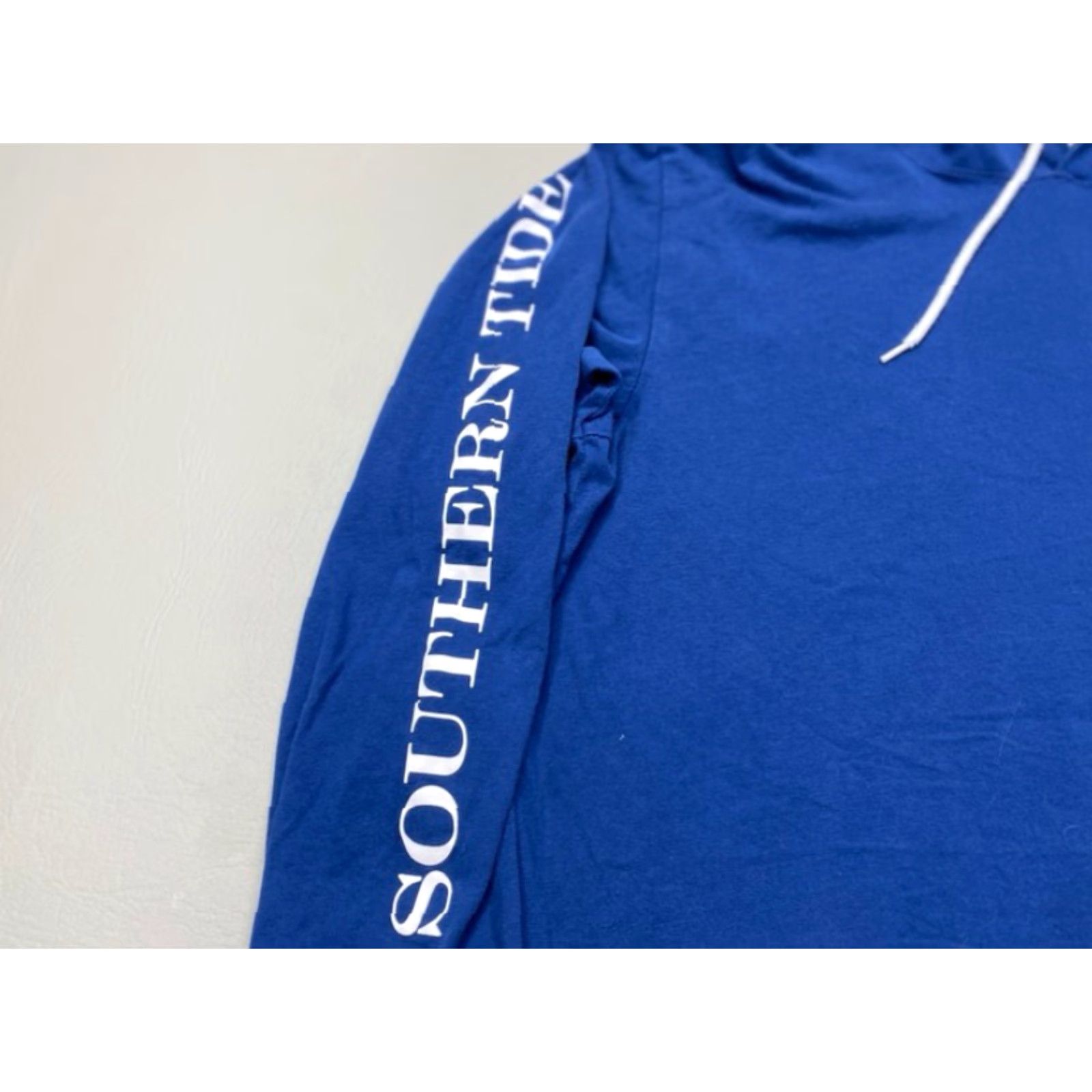 Southern Tide Southern Tide Hoodie Mens Large Blue Long Sleeve Back Graphic Pocket 8285 Size US L / EU 52-54 / 3 - 5 Thumbnail