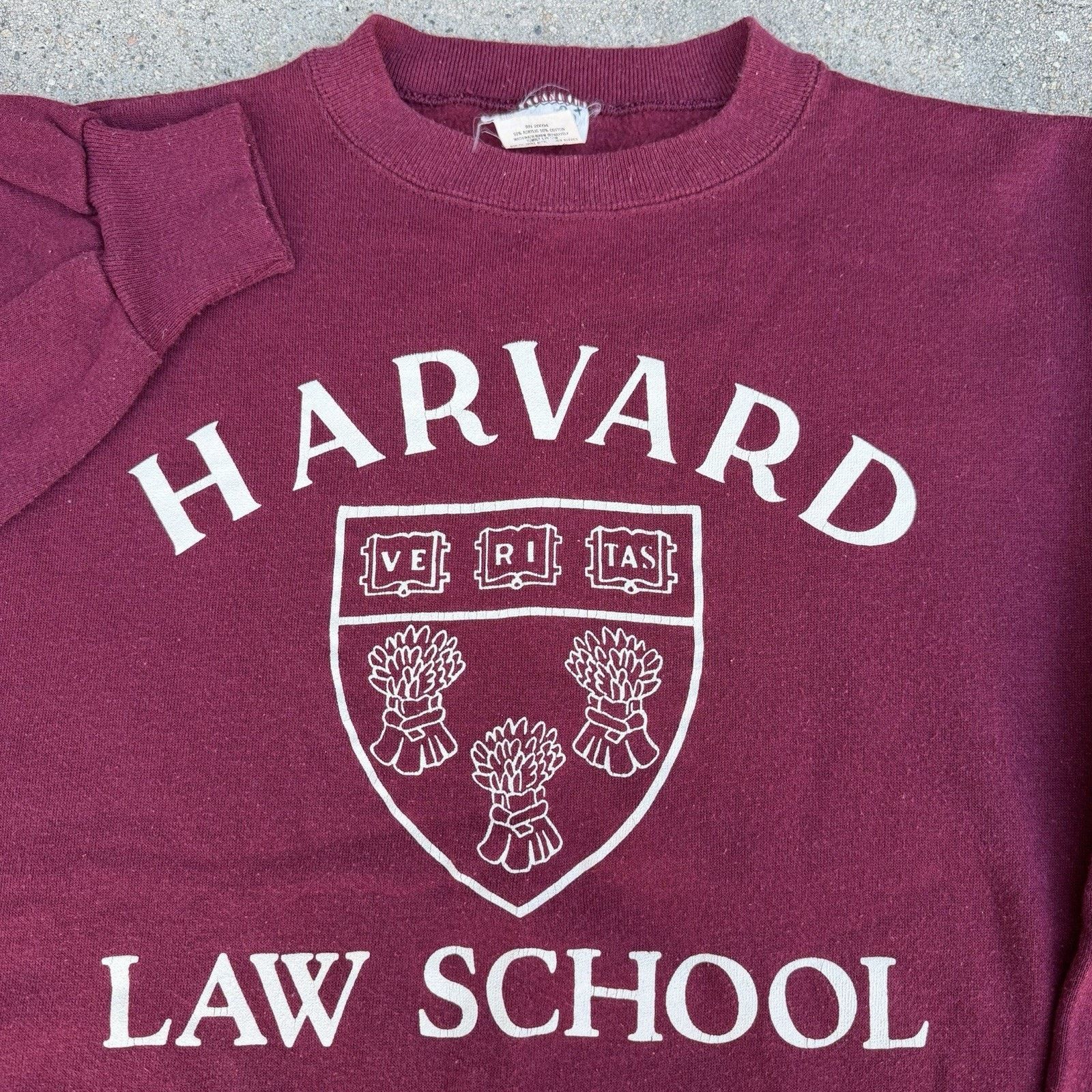 Champion × NCAA × Vintage Vintage Champion University of Harvard Law School Sweatshirt Size US L / EU 52-54 / 3 - 1 Thumbnail