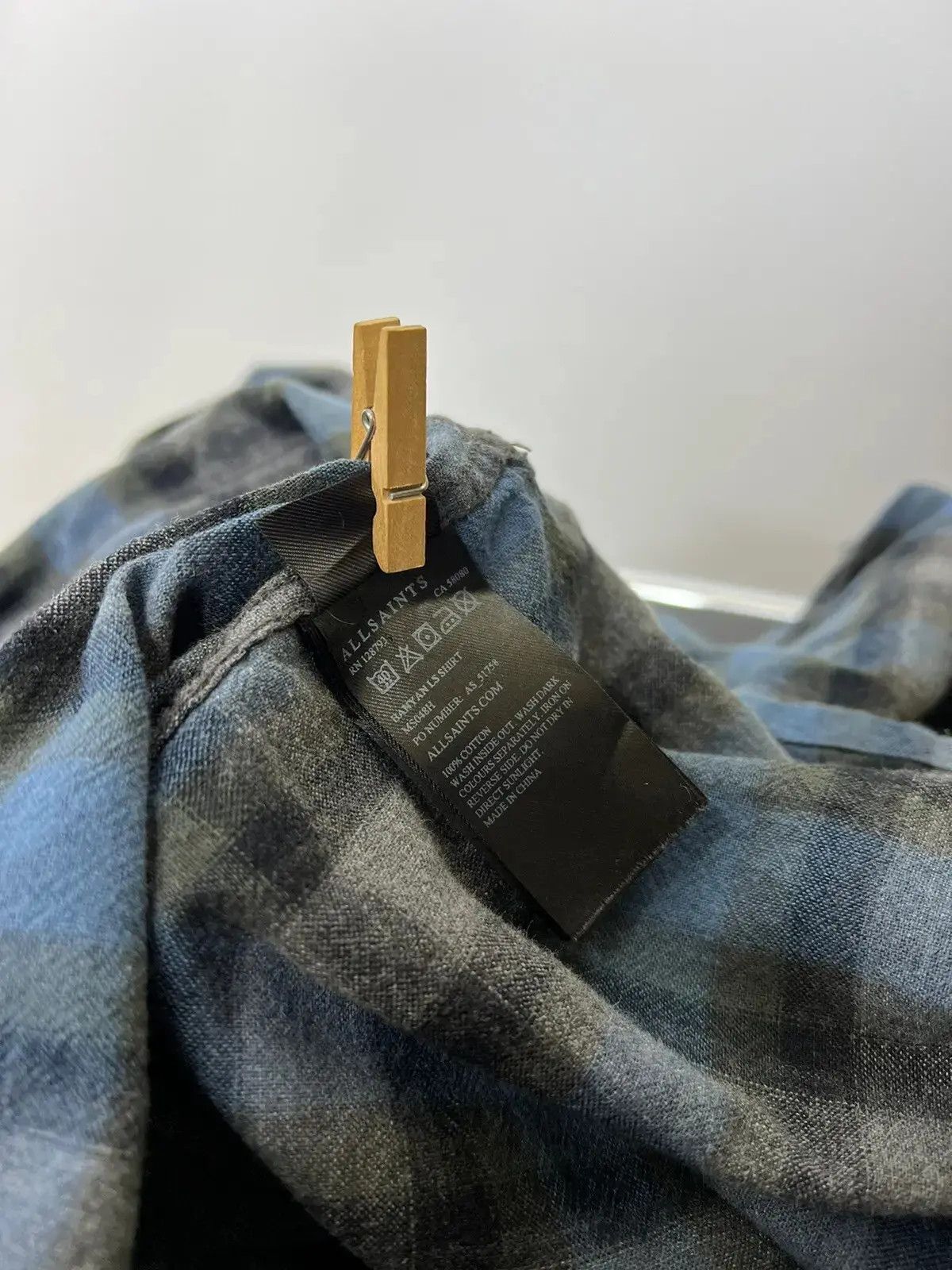 20471120 × Allsaints × Japanese Brand All Saints Banyan LS Shirt Size US M / EU 48-50 / 2 - 5 Thumbnail