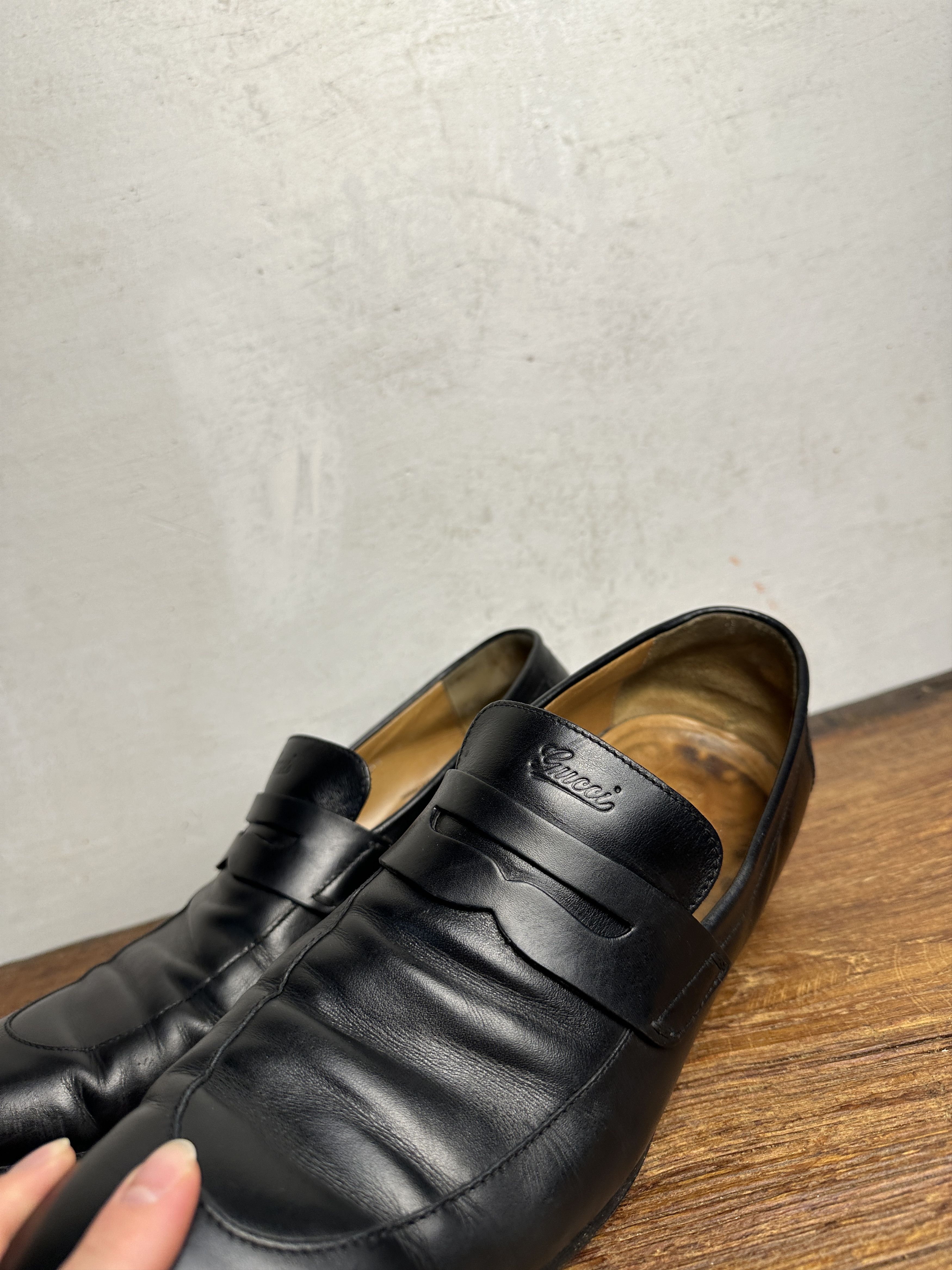 Gucci Casual Leather Gucci Cap Toe Shoes Size US 10 / EU 43 - 3 Thumbnail