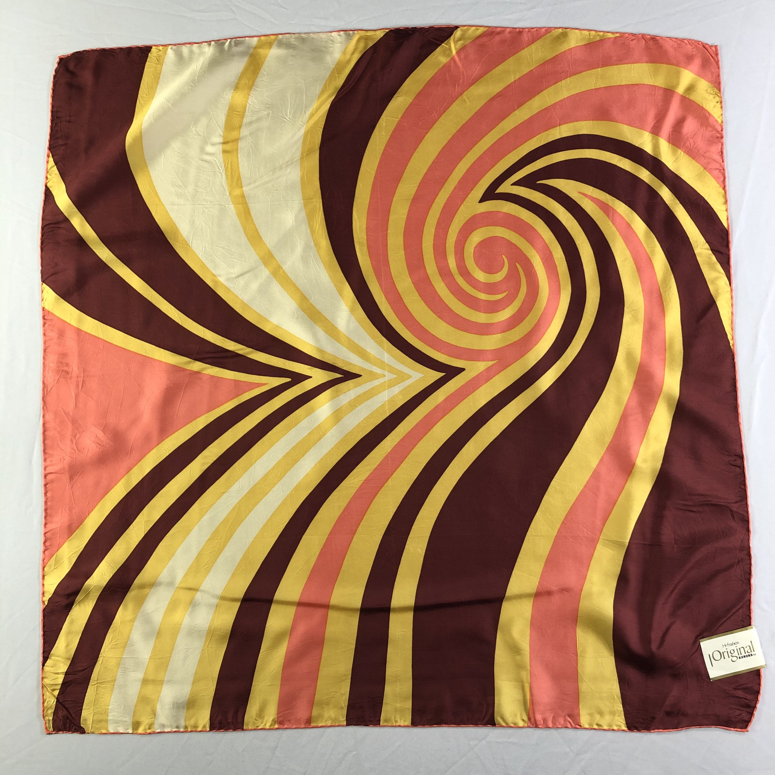 Vintage Vintage Aurora Silk Scarf Size ONE SIZE - 2 Thumbnail