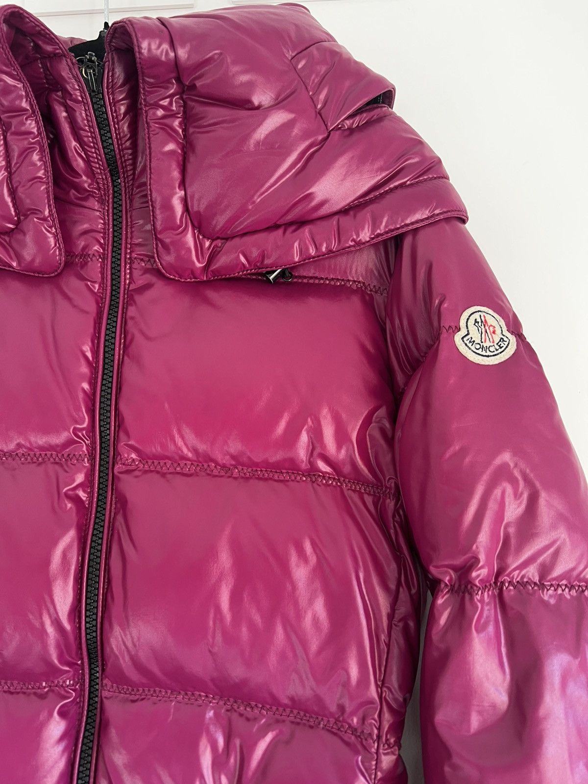 Moncler Original moncler xs puffer jacket violet goose down Size XS / US 0-2 / IT 36-38 - 13 Thumbnail