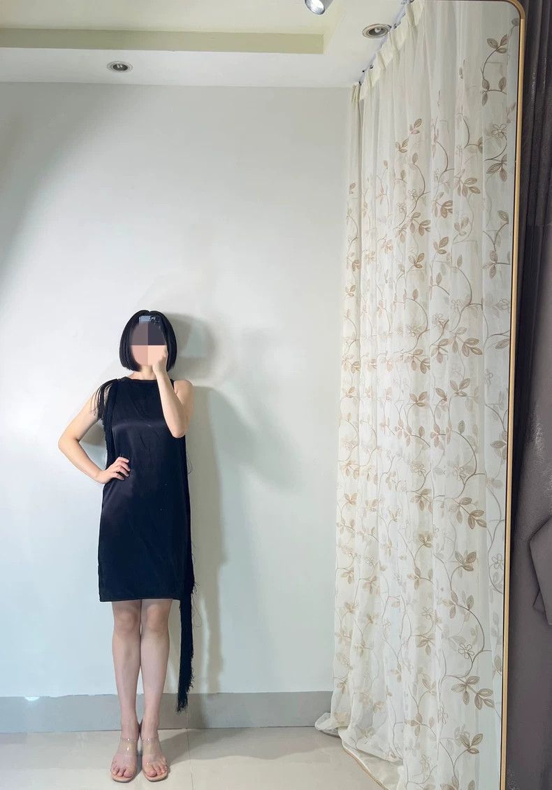 Helmut Lang HELMUT LANG size0 Silk tassel dress Size S / US 4 / IT 40 - 1 Thumbnail