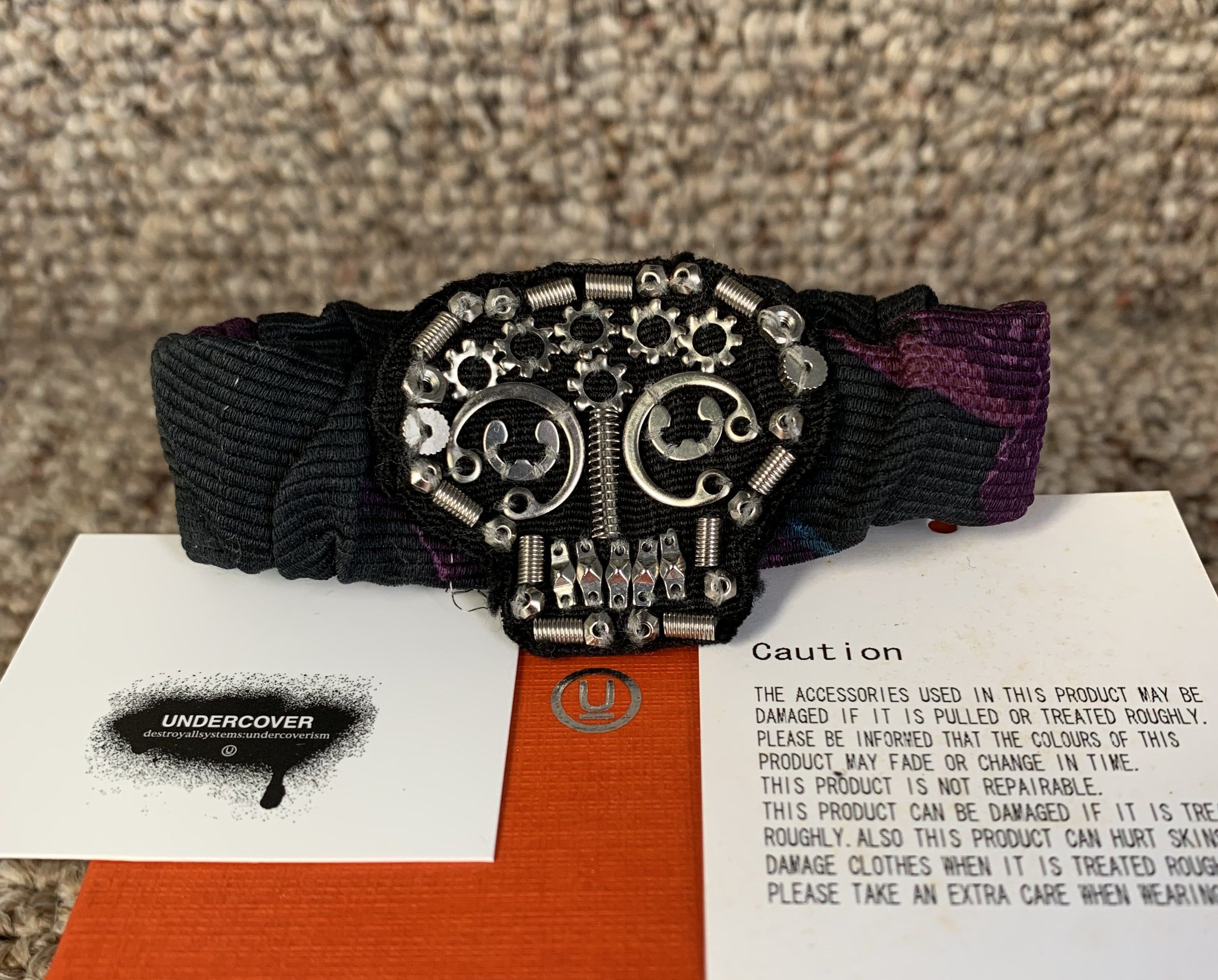 Undercover NEW Undercover Skull Steampunk Bracelet + Accessories Size ONE SIZE - 1 Thumbnail