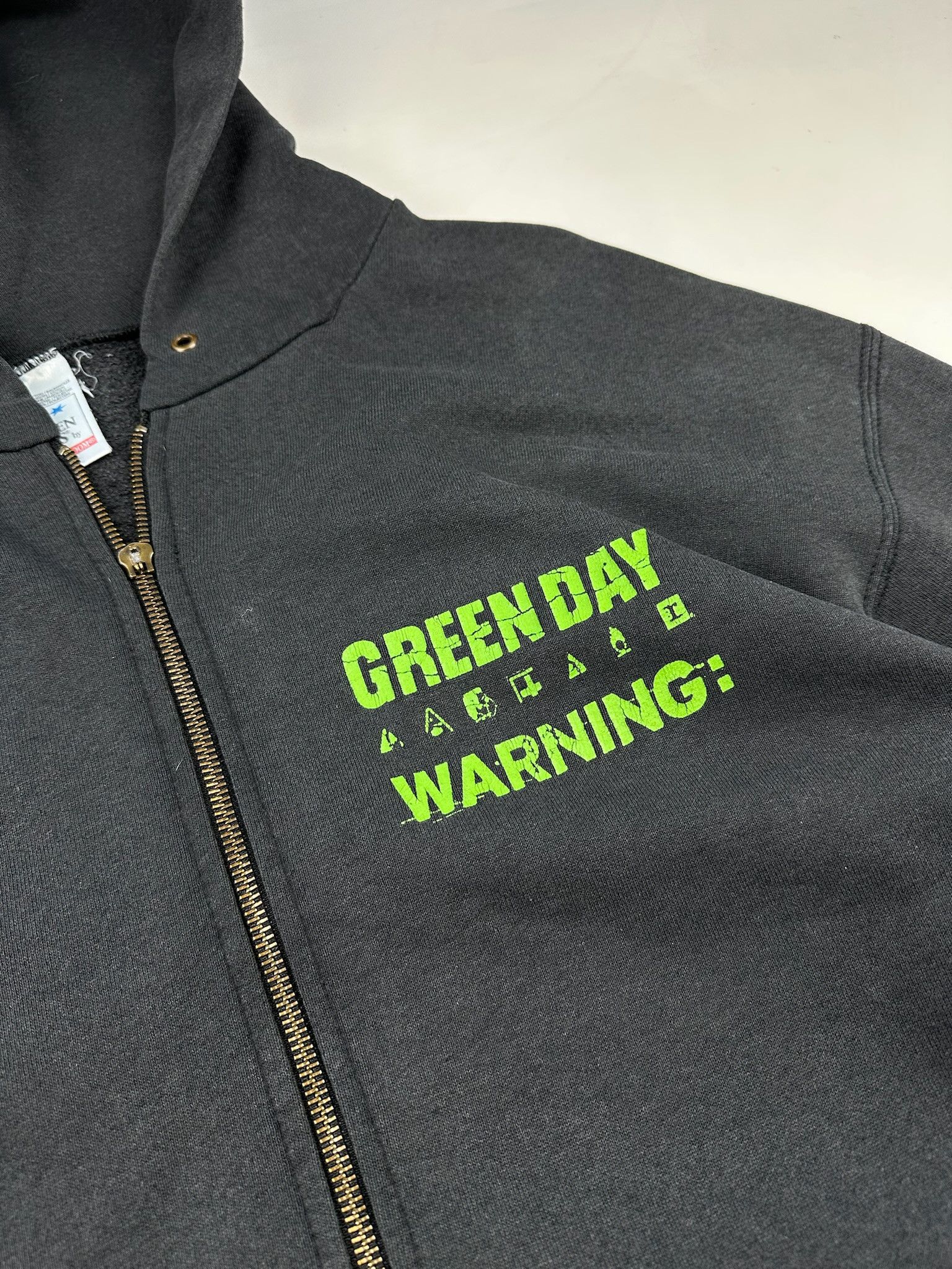 Band Tees VINTAGE 90s GREEN DAY HOODIE ZIP Size US XL / EU 56 / 4 - 4 Thumbnail