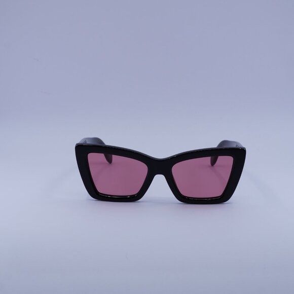 Palm Angels Palm Angels PERI091 ROSEVILLE 1021 Sunglasses Black Cat Eye Size ONE SIZE - 2 Thumbnail