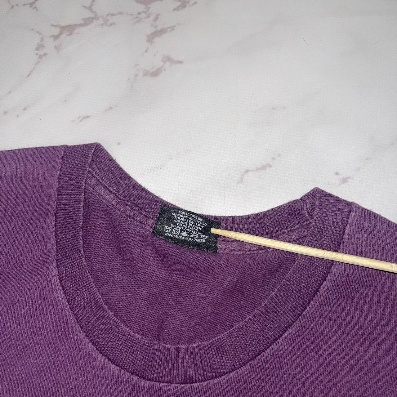 Stussy STUSSY T-Shirt Purple Glitter Logo Tee Size S Size US S / EU 44-46 / 1 - 10 Thumbnail