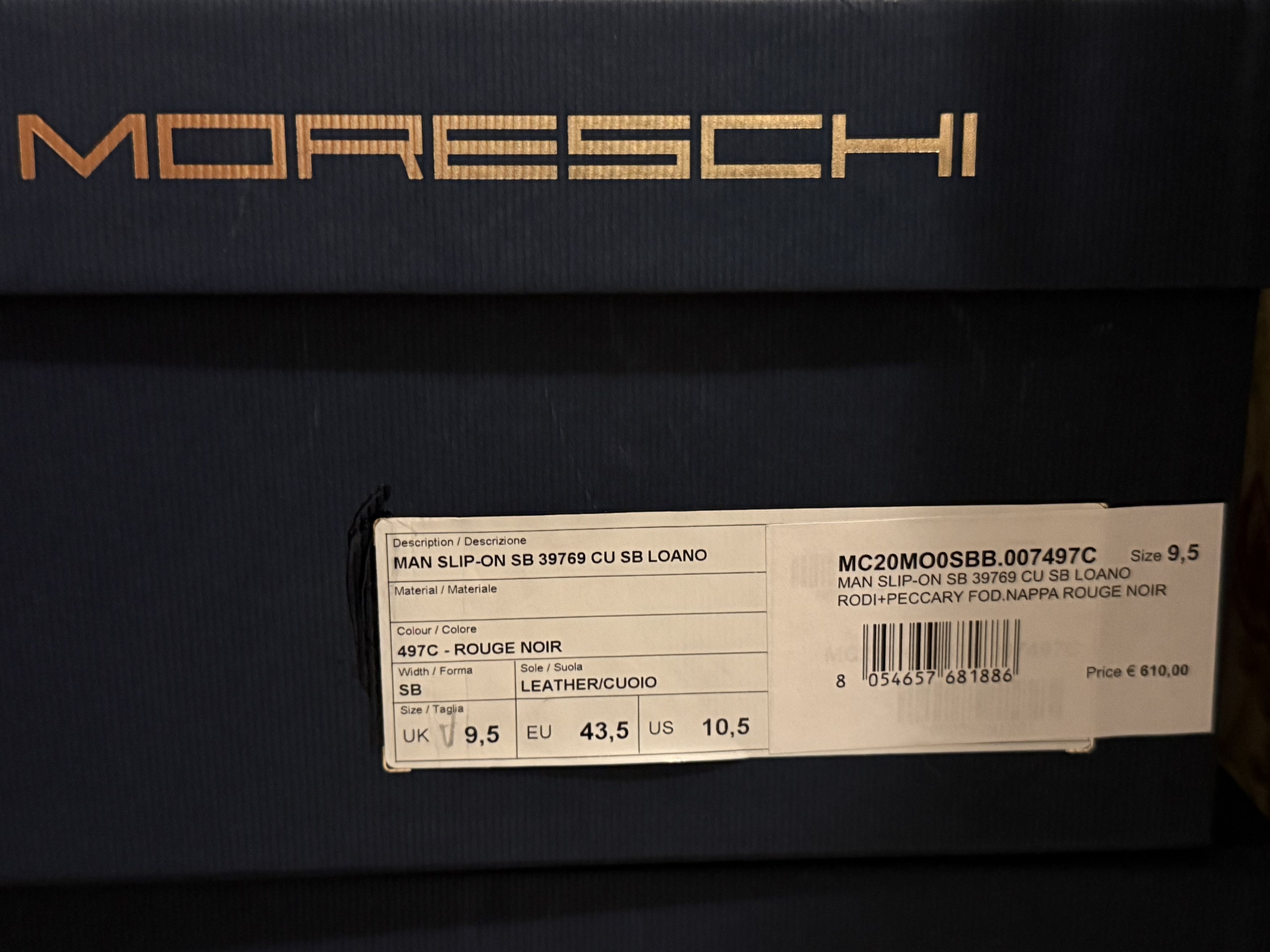 Moreschi The n.1 of Italian luxury shoes Size US 10.5 / EU 43-44 - 6 Thumbnail