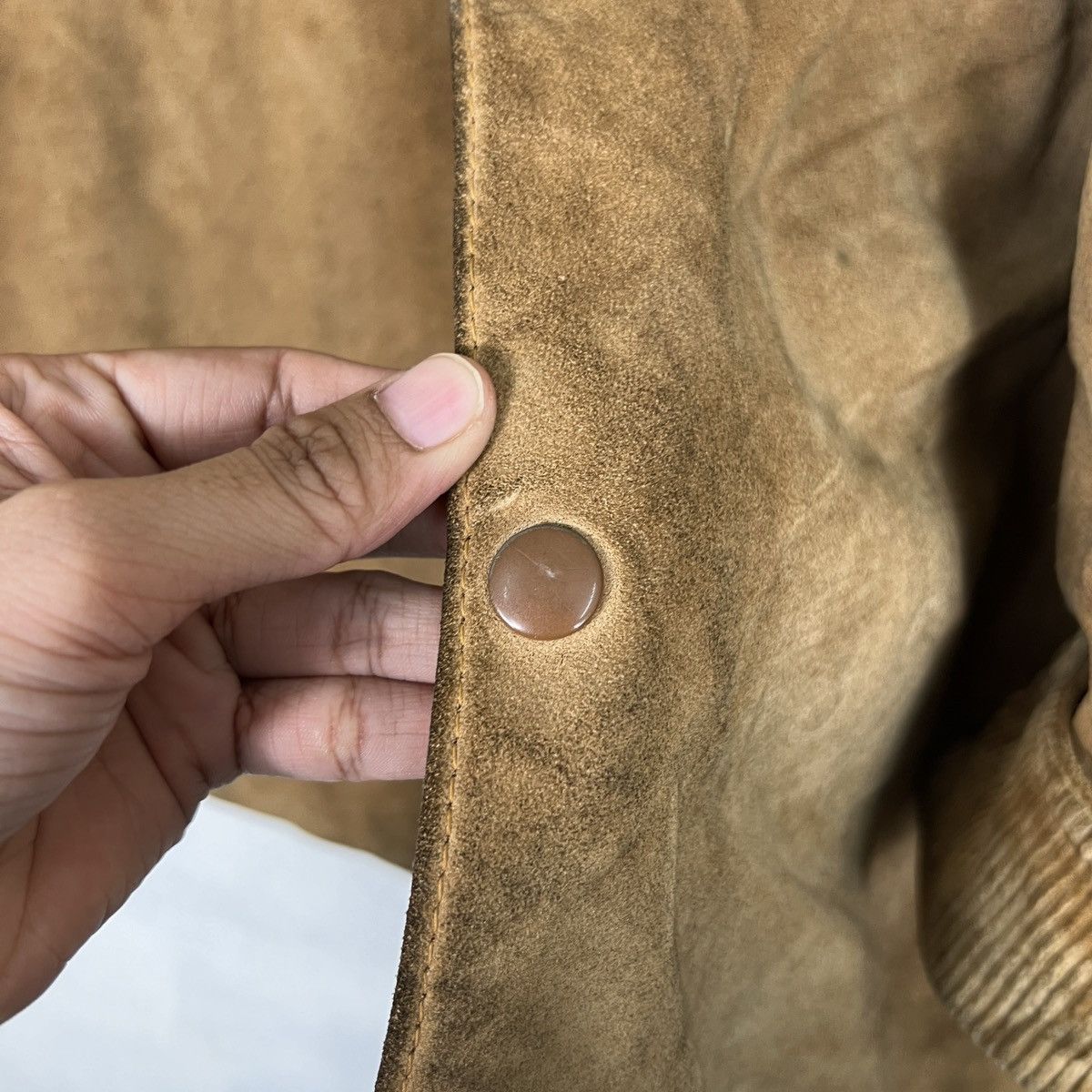 Banana Republic 🔥 VINTAGE BANANA REPUBLIC LEATHER JACKET Size US XL / EU 56 / 4 - 15 Thumbnail