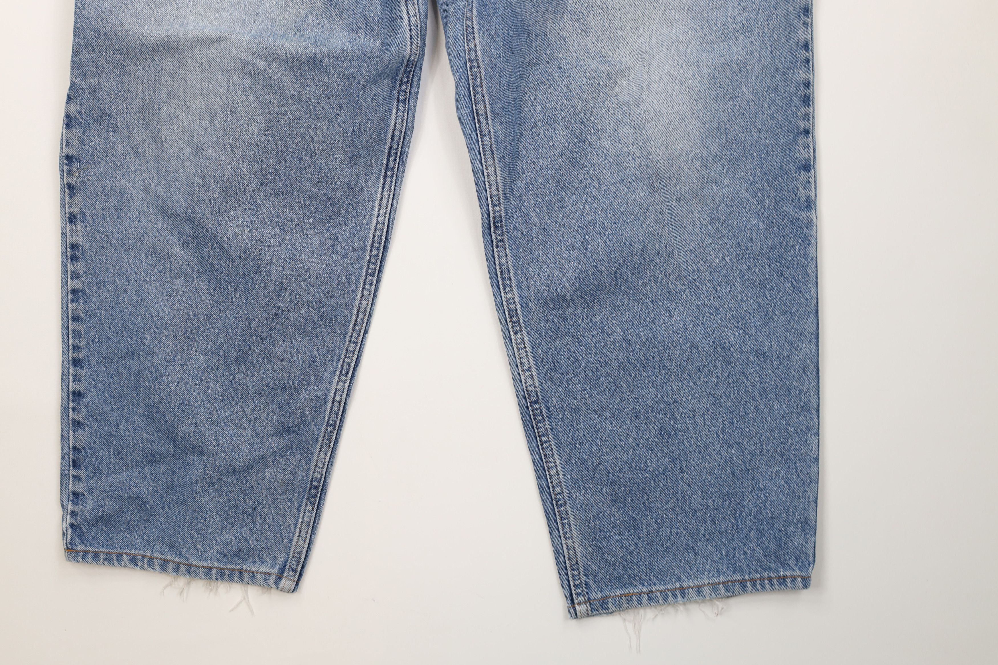 Tommy Hilfiger Vintage 90s Tommy Hilfiger Baggy Relaxed Fit Denim Jeans Size US 38 / EU 54 - 5 Thumbnail