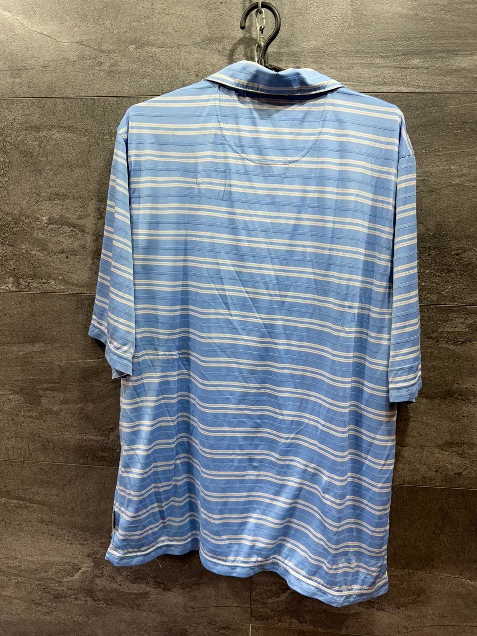 Vintage Nike Team Carolina North Carolina Heels Stadium Striped Polo Size US L / EU 52-54 / 3 - 15 Thumbnail