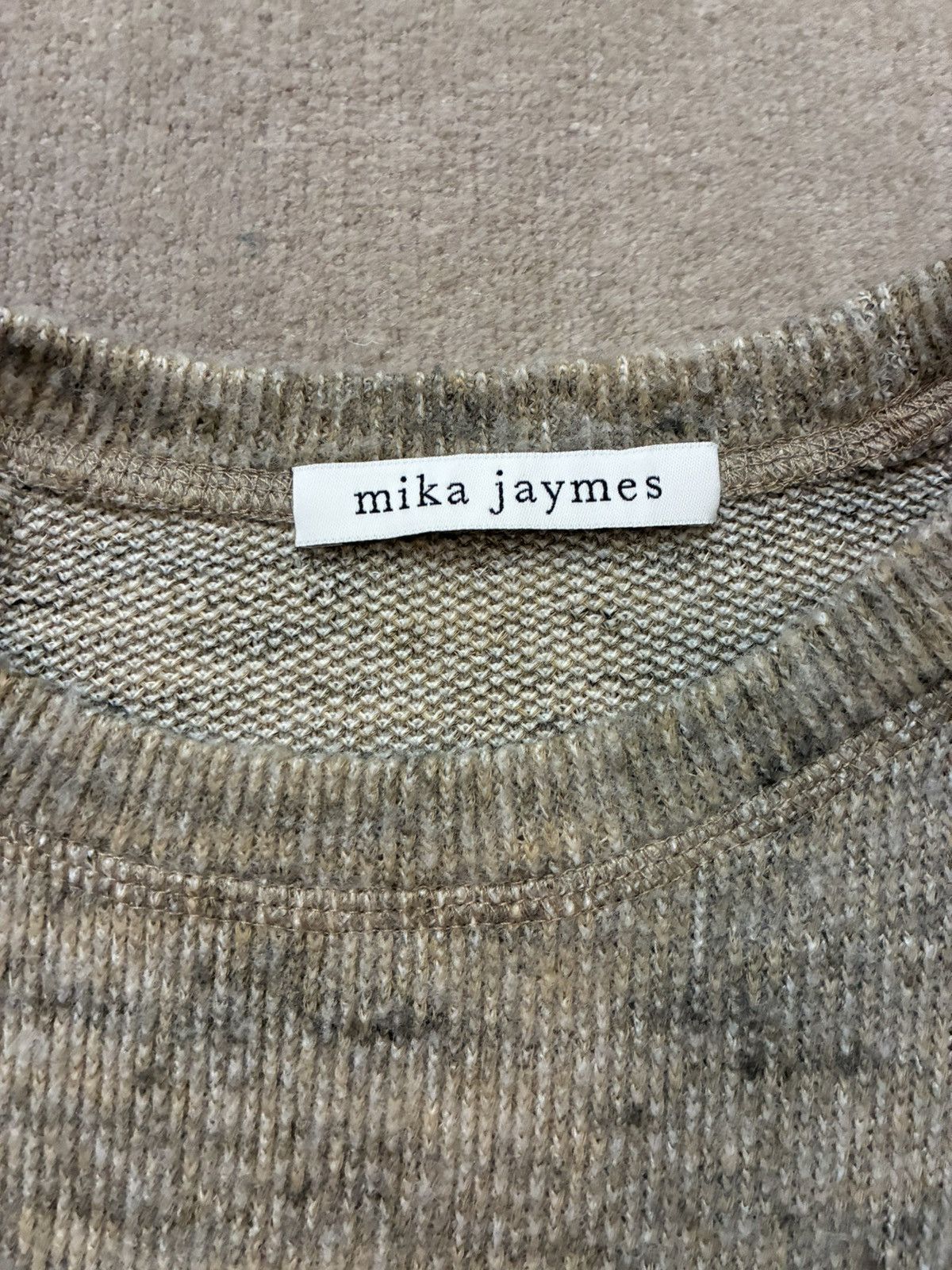 Other Mika Jaymes Soft Knit Melange Pullover Sweater Size US S / EU 44-46 / 1 - 2 Thumbnail