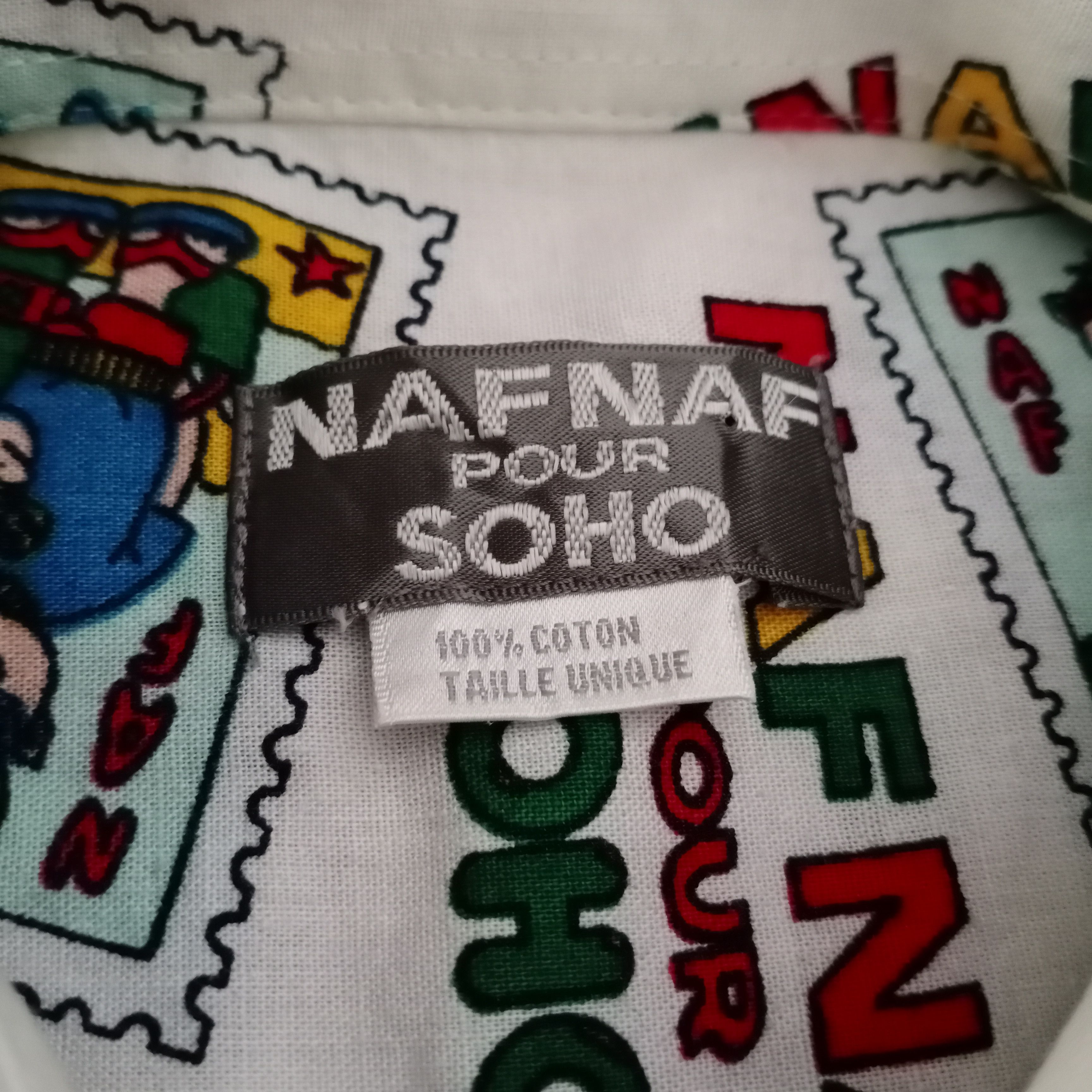Issey Miyake × Japanese Brand NAF NAF POUR SOHO RARE FULL PRINT PIG HAWAII VINTAGE 90S Size US XL / EU 56 / 4 - 3 Thumbnail