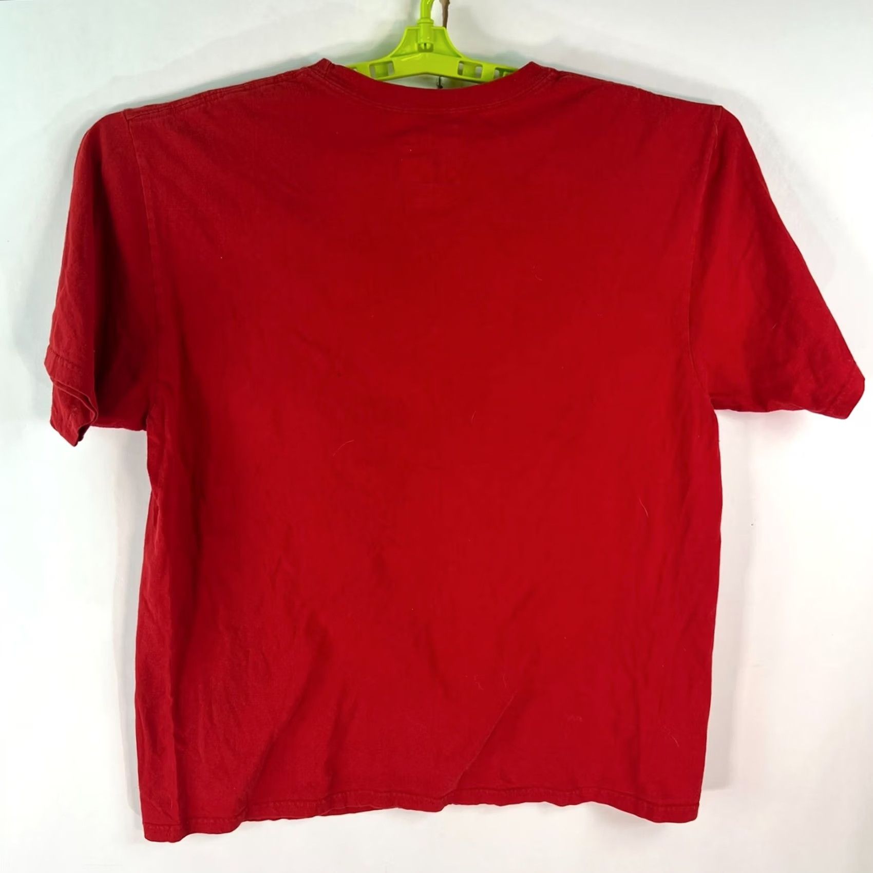 Adidas Adidas Graphic M Red T-Shirt XL Mens Regular Short Sleeve Crew Neck Cotton Knit Logo Pattern Vintage: No Size US XL / EU 56 / 4 - 3 Thumbnail