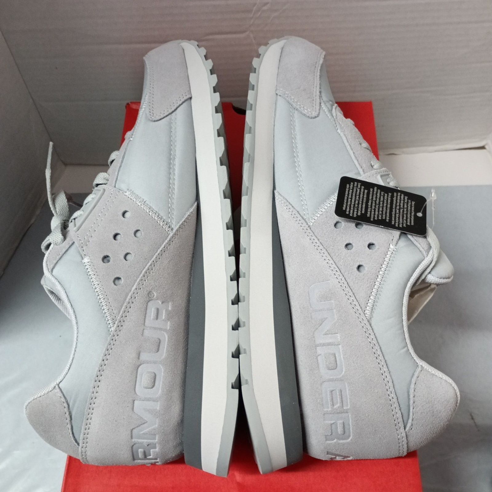 Under Armour Under Armour Essential Runner Shoes Men SZ 11 Grey Sneakers Size US 11 / EU 44 - 6 Thumbnail