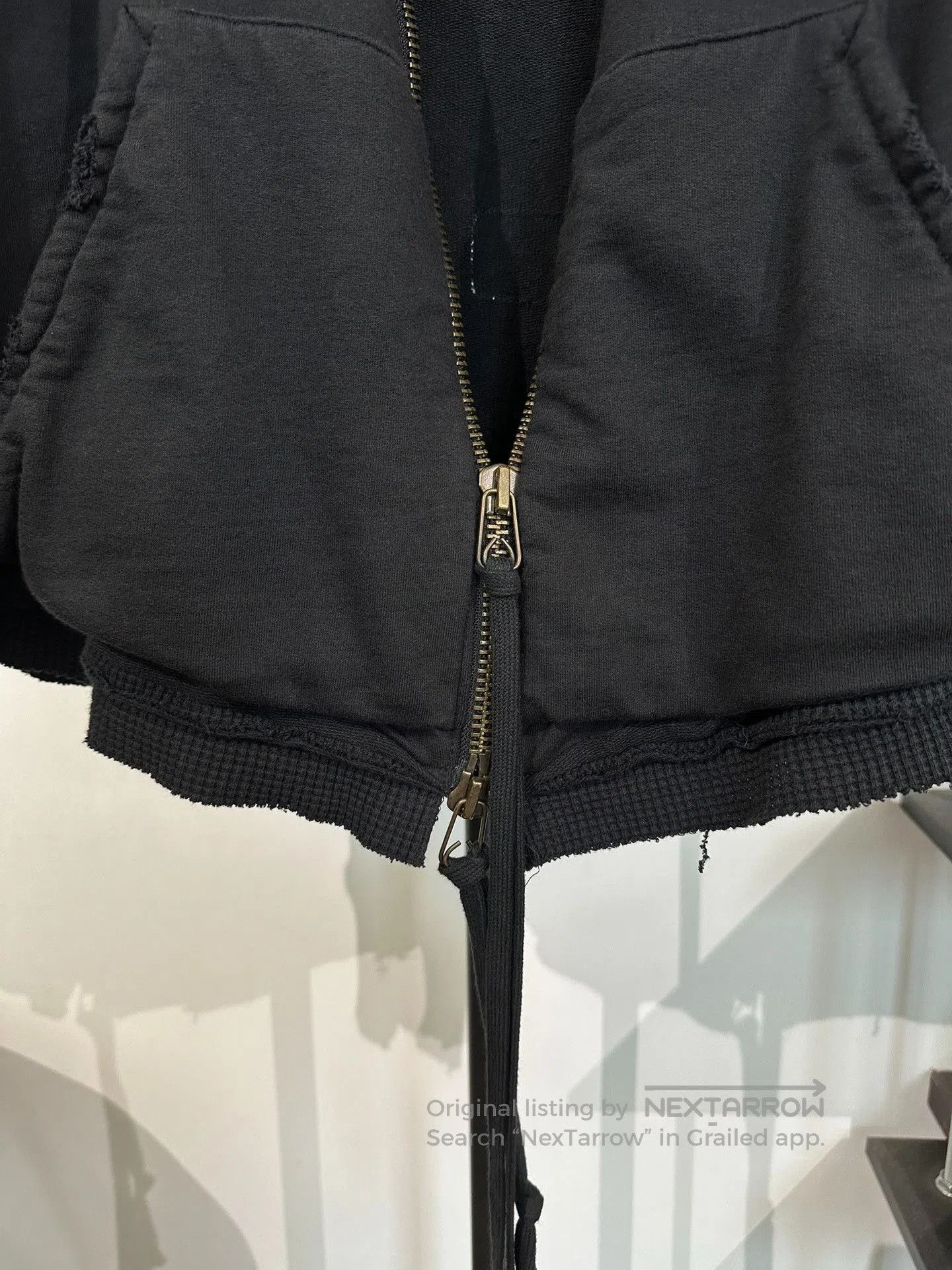 Greg Lauren Greg Lauren Patchwork Hooded Sweatshirt Jacket. Size US M / EU 48-50 / 2 - 7 Thumbnail