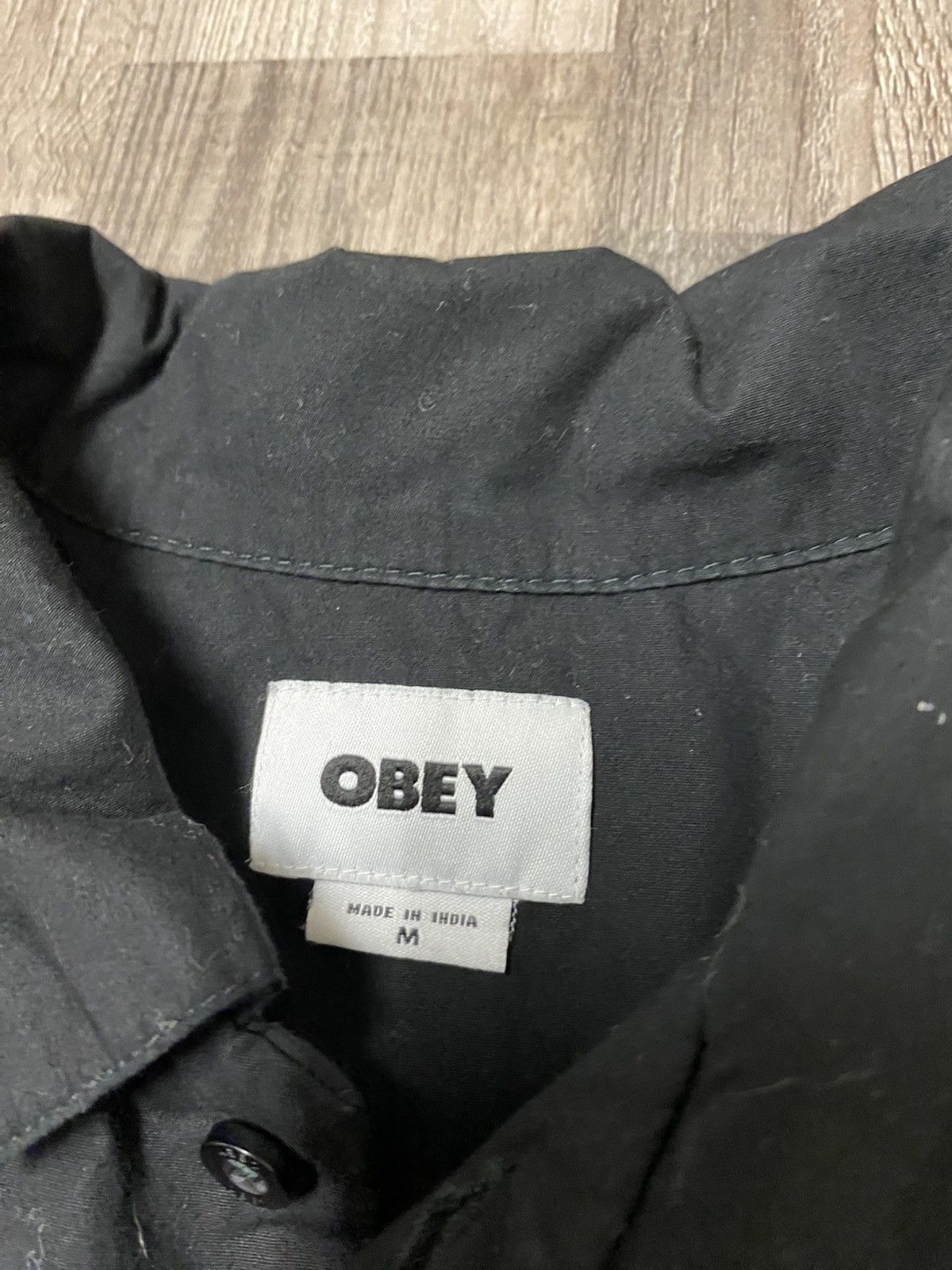Obey Obey Pantry Woven Button Up Shirt Size US M / EU 48-50 / 2 - 3 Thumbnail