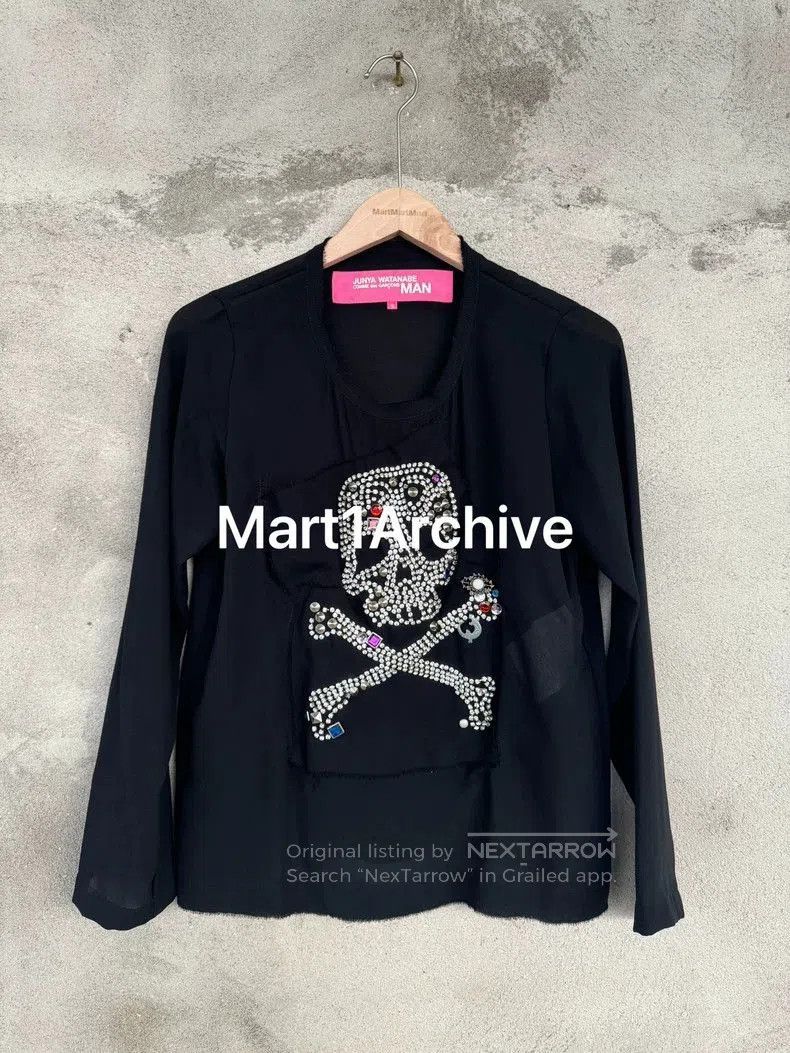 Junya Watanabe Junya Watanabe 2002AD Gem Skull Top. Size US S / EU 44-46 / 1 - 1 Thumbnail