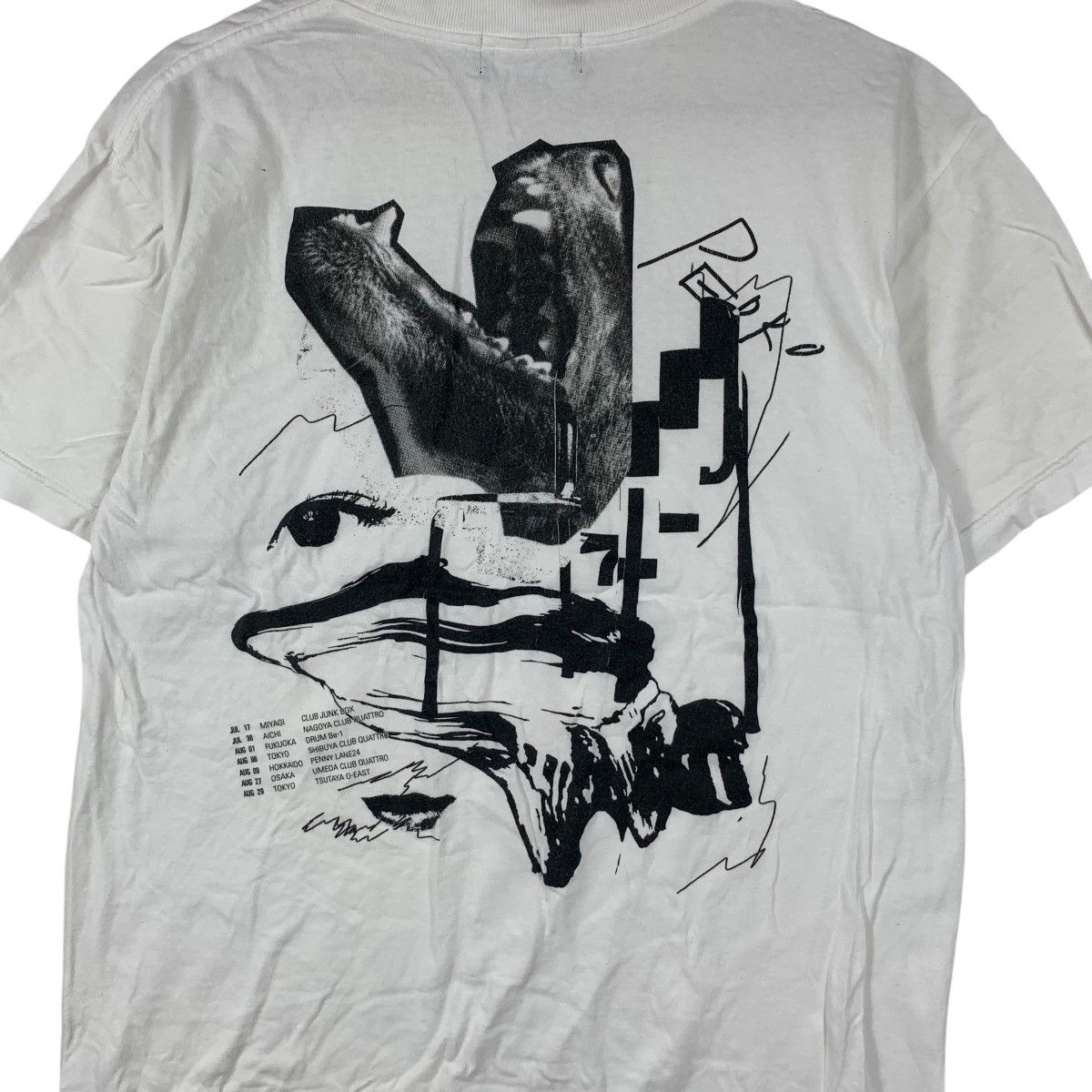 Vintage MUD PIE Dog In Classroom Shibuya Club Quattro Tee Shirt Top Size US M / EU 48-50 / 2 - 6 Thumbnail