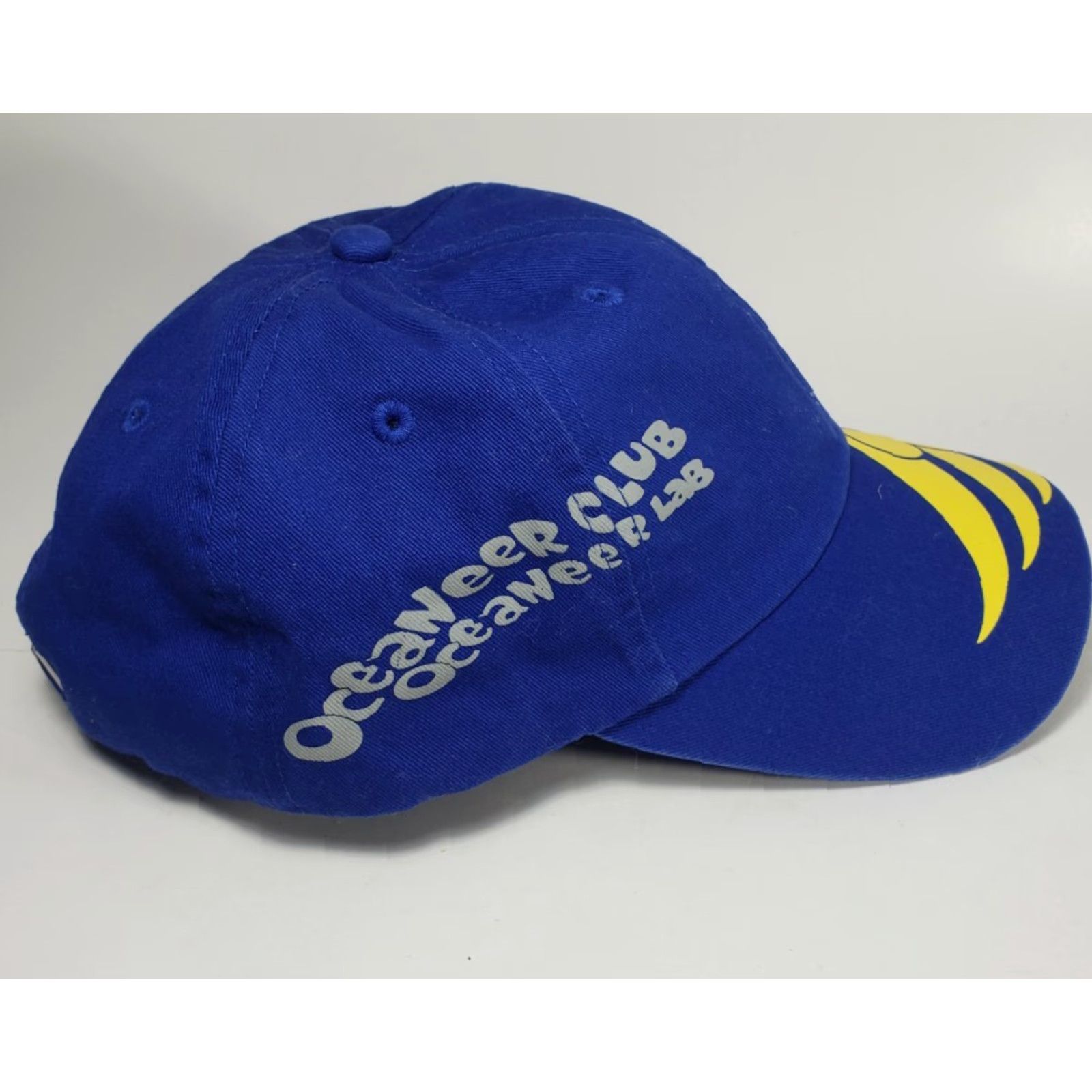 Disney Disney Mickey Mouse Strapback Baseball Hat Cap Unisex Adults Adjust?ble Twill Cotton Multicolor Logo 90s Disney Oceaneer Cruises Cap Size ONE SIZE - 4 Thumbnail