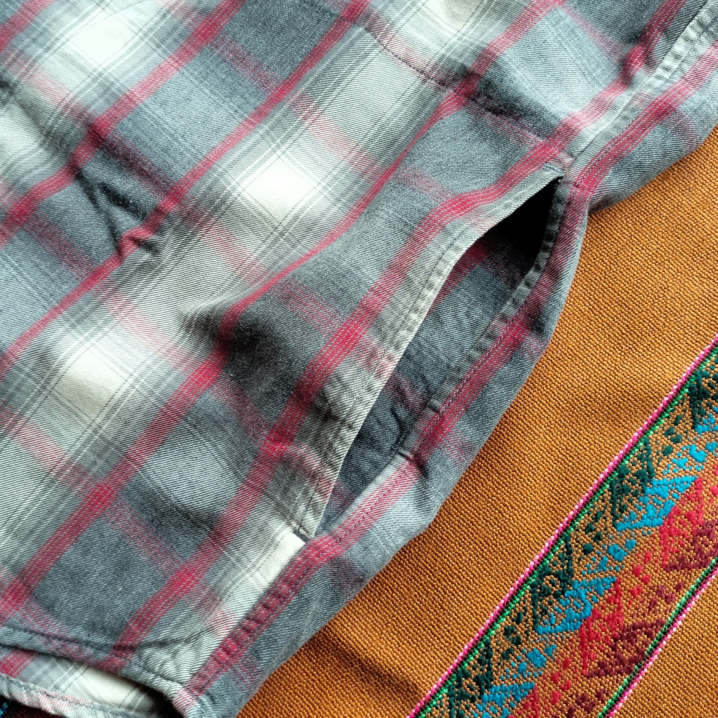 Japanese Brand Undercover for uniqlo 4 pocket plaid ss shirt Size US S / EU 44-46 / 1 - 7 Thumbnail