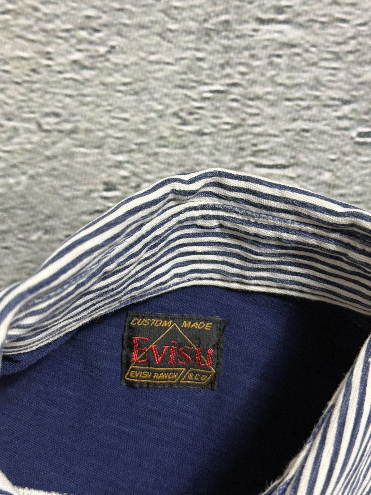 Evisu Evisu polo T-shirt big logo white Y2K Size M / US 6-8 / IT 42-44 - 4 Thumbnail