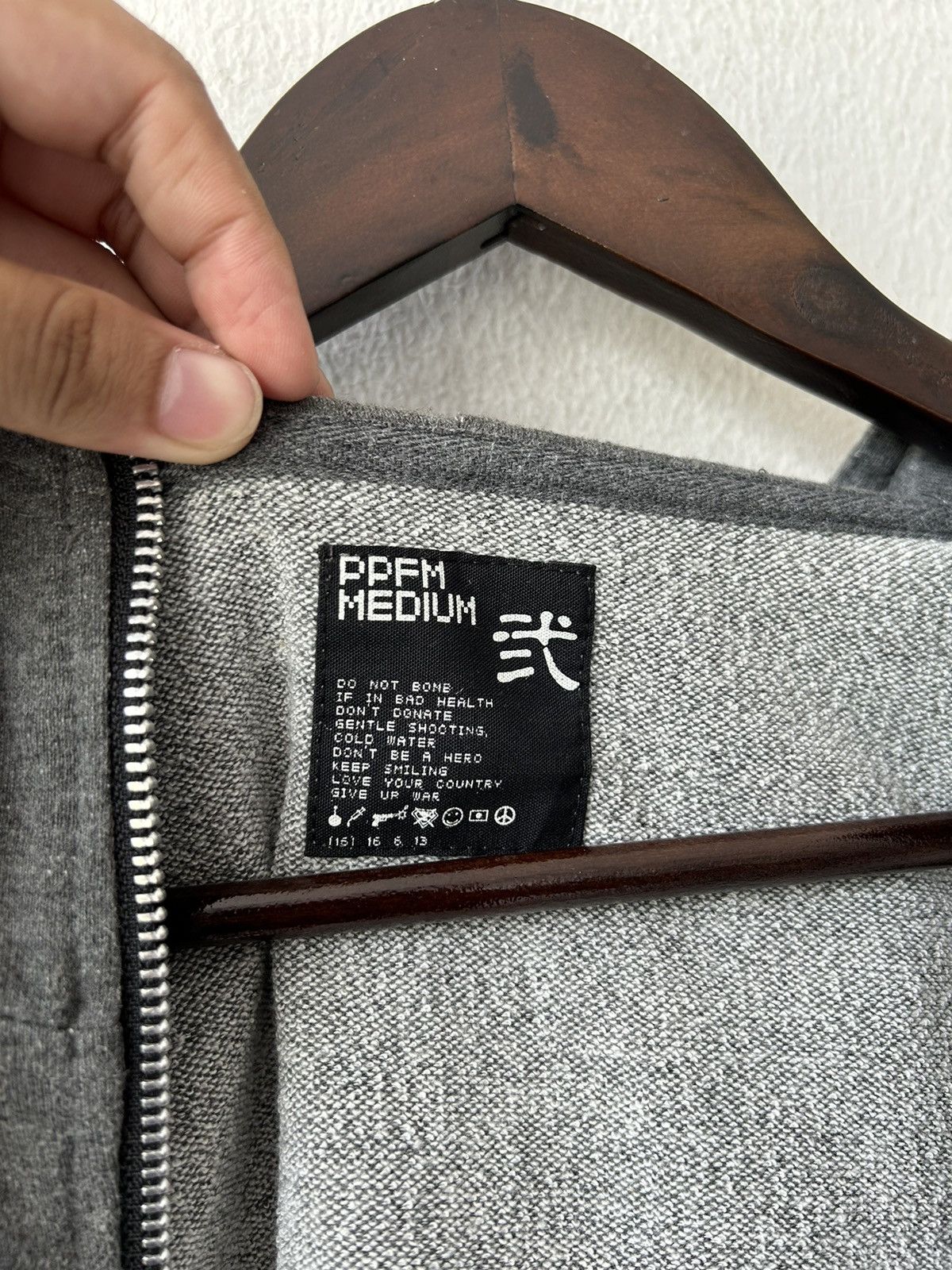 PPFM PPFM Round Iron Design Hoodie Size US M / EU 48-50 / 2 - 15 Thumbnail