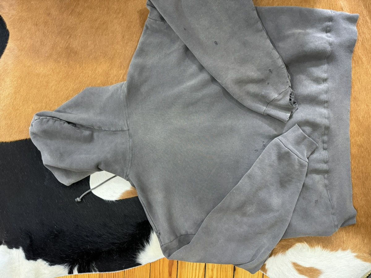 Saint Michael 23AW Zip Parka Damaged