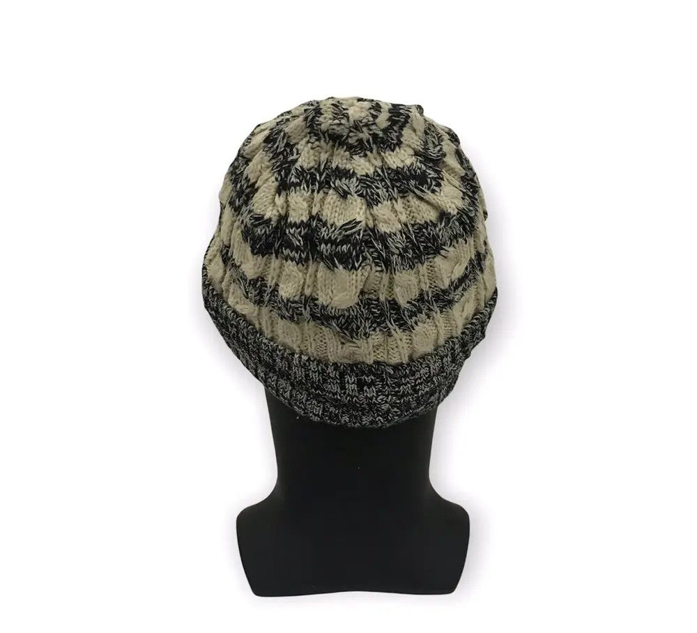 Japanese Brand × Vintage Japanese Brand Stripe Design Beanie Hat Size ONE SIZE - 4 Thumbnail