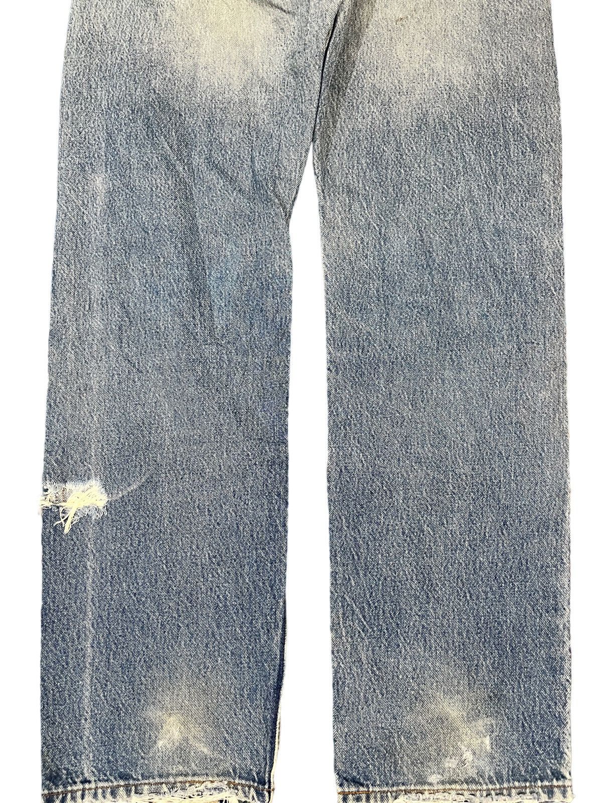 Levi's Vintage Levi’s 80’s 501 Distressed Denim Size US 32 / EU 48 - 6 Thumbnail