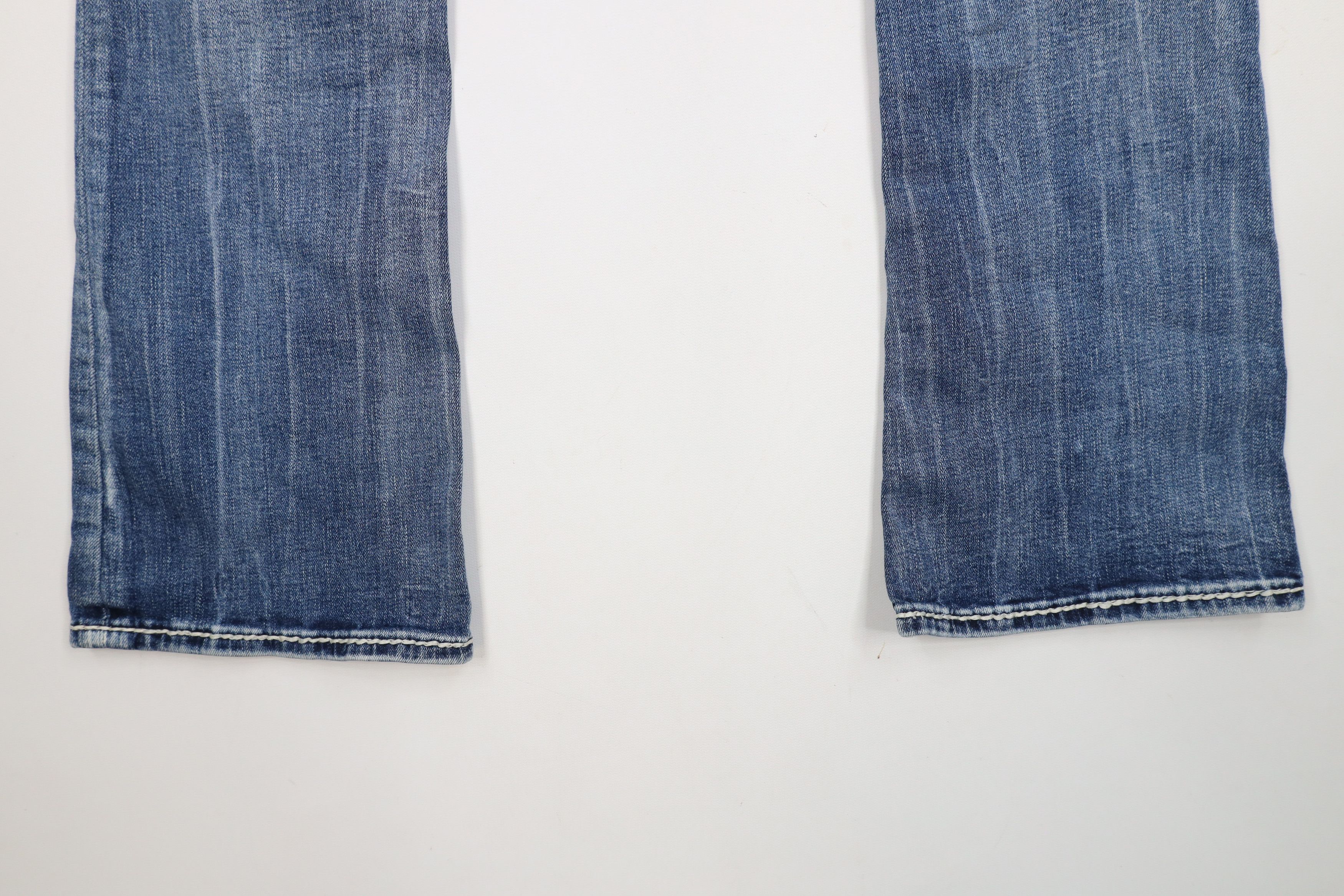 Rock Revival × Vintage Rock Revival Thick Stitch Yui Bootcut Jeweled Denim Jeans Size 26" / US 2 / IT 38 - 14 Thumbnail