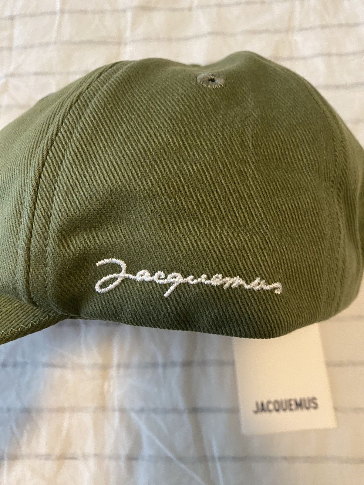 Jacquemus JACQUEMUS Les Classiques La Casquette Green Cap NWT Size ONE SIZE - 8 Thumbnail