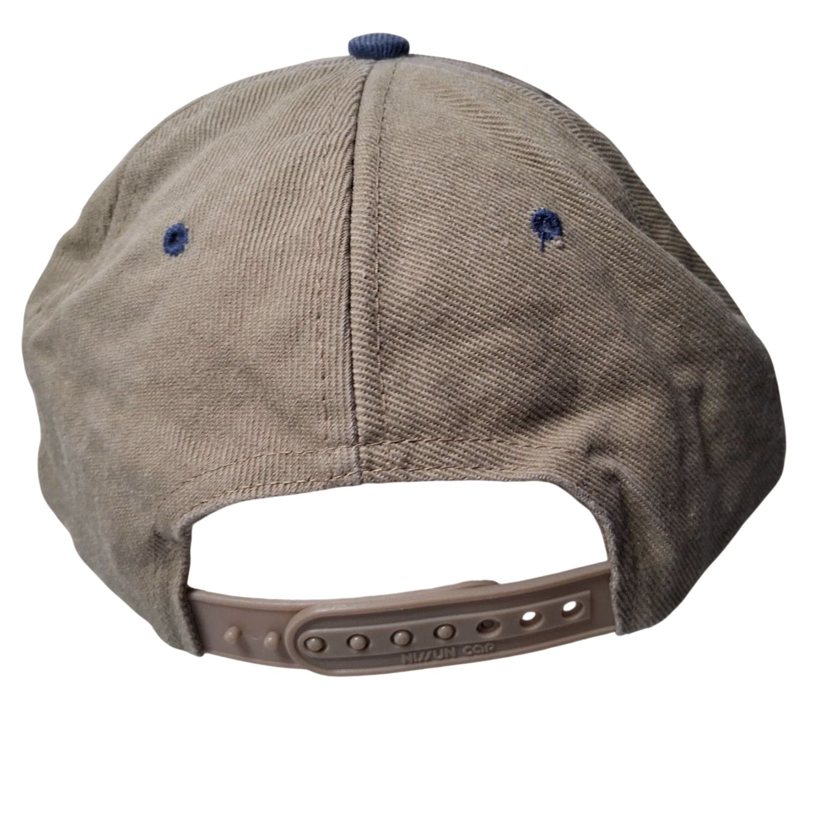 GAS VINTAGE Nissin Cap Baseball Cap Hat One Size Beige Canvas Speedy Mart Gas Station Retro Adjustable Snap Back Men Size ONE SIZE - 7 Thumbnail