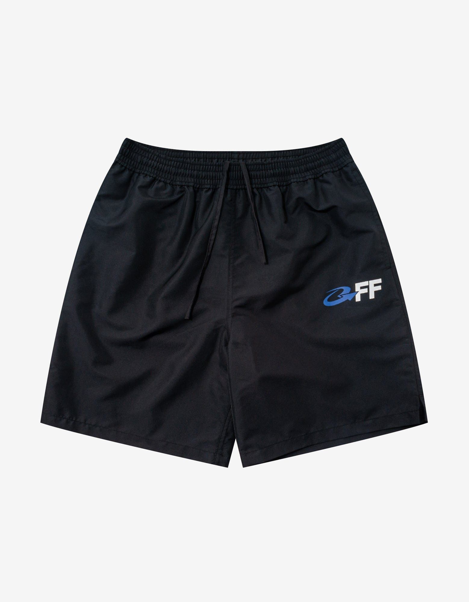 image of Off White Black Exact Opp Surfer Swim Shorts Size L, Men's