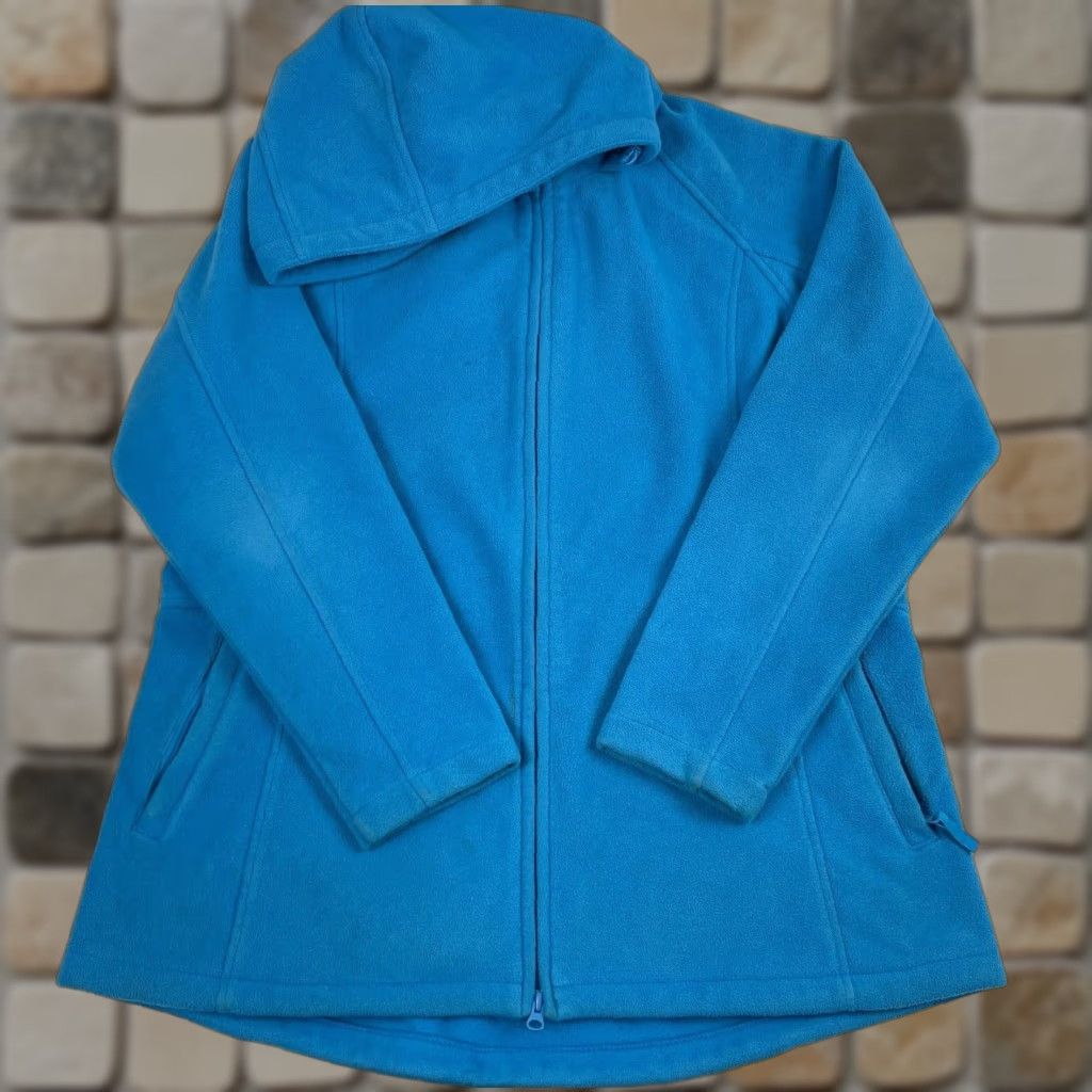 Vintage Duluth Jacket Womens Large Blue Shoreline Windproof Fleece Hooded Skiing Camping Size L / US 10 / IT 46 - 1 Thumbnail