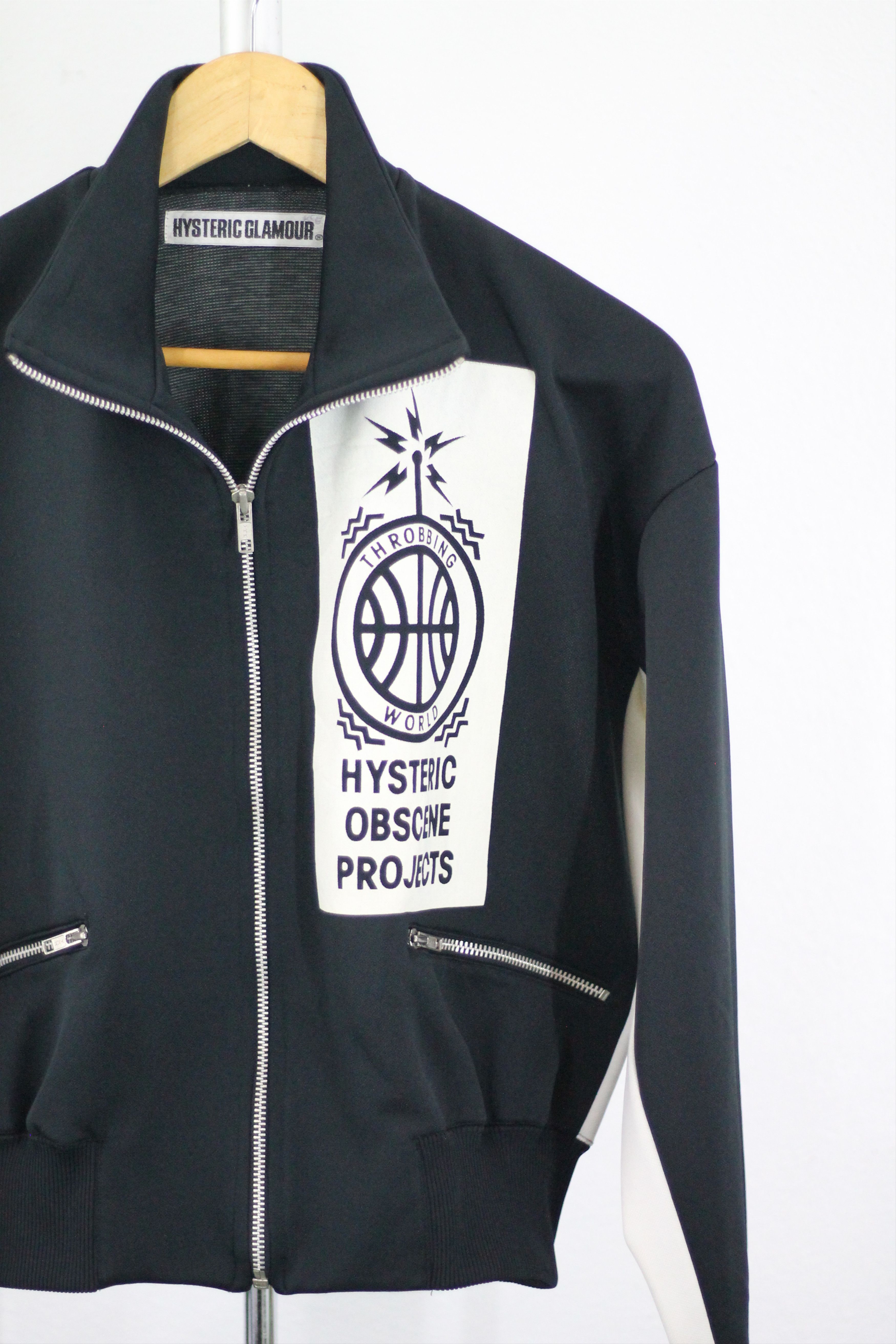 Hysteric Glamour × Japanese Brand × Vintage Vintage HYSTERIC GLAMOUR Obscene Projects Jacket. Size US S / EU 44-46 / 1 - 5 Thumbnail