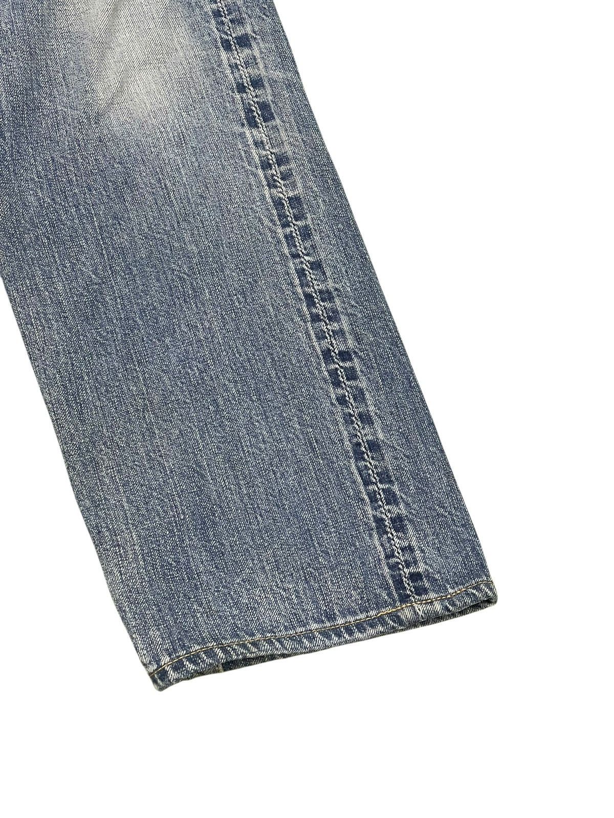Hysteric Glamour Distress Jeans Johnbull Beauty Faded Regular Straight 2🟦6 Size US 32 / EU 48 - 3 Thumbnail