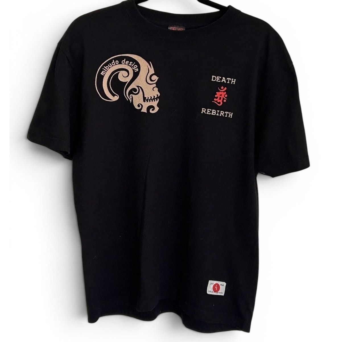 Other Mibudo Design Works Japanese Skull Graphic Tee Black Size L Size US L / EU 52-54 / 3 - 2 Thumbnail